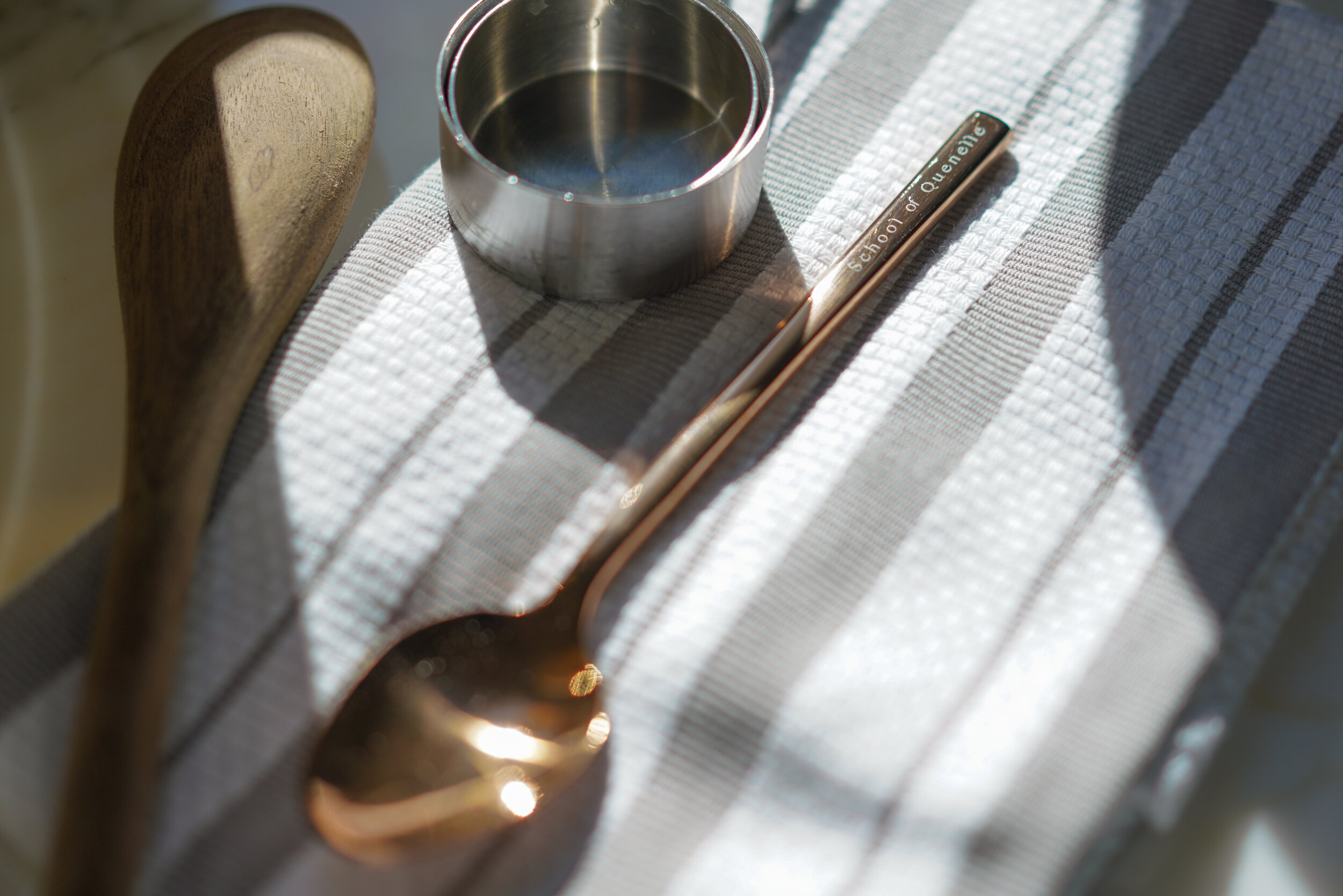 Rose Gold School Of Quenelle Signature Spoon — Chef Allison Olivia