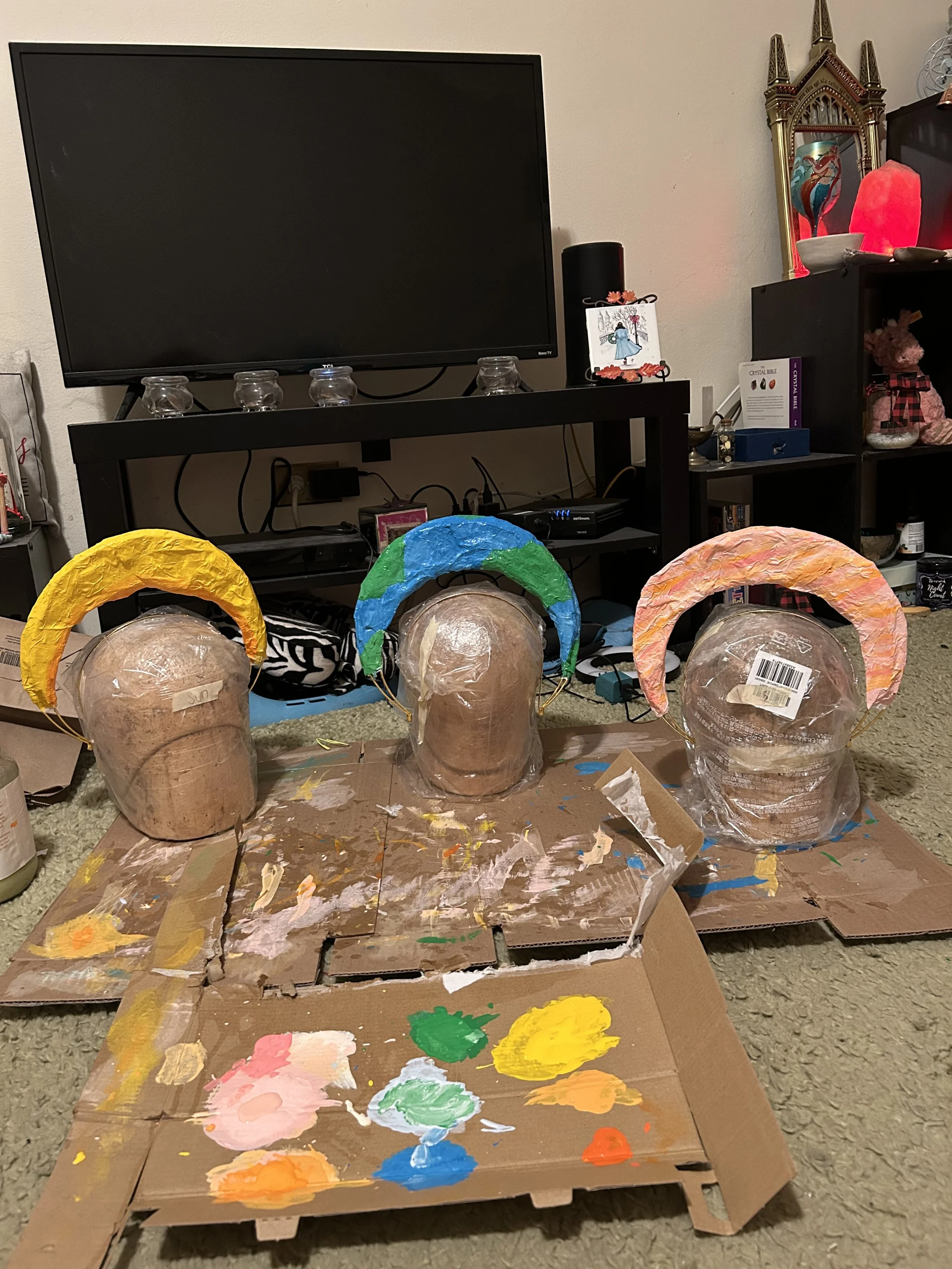 Planet headpieces for Reckless