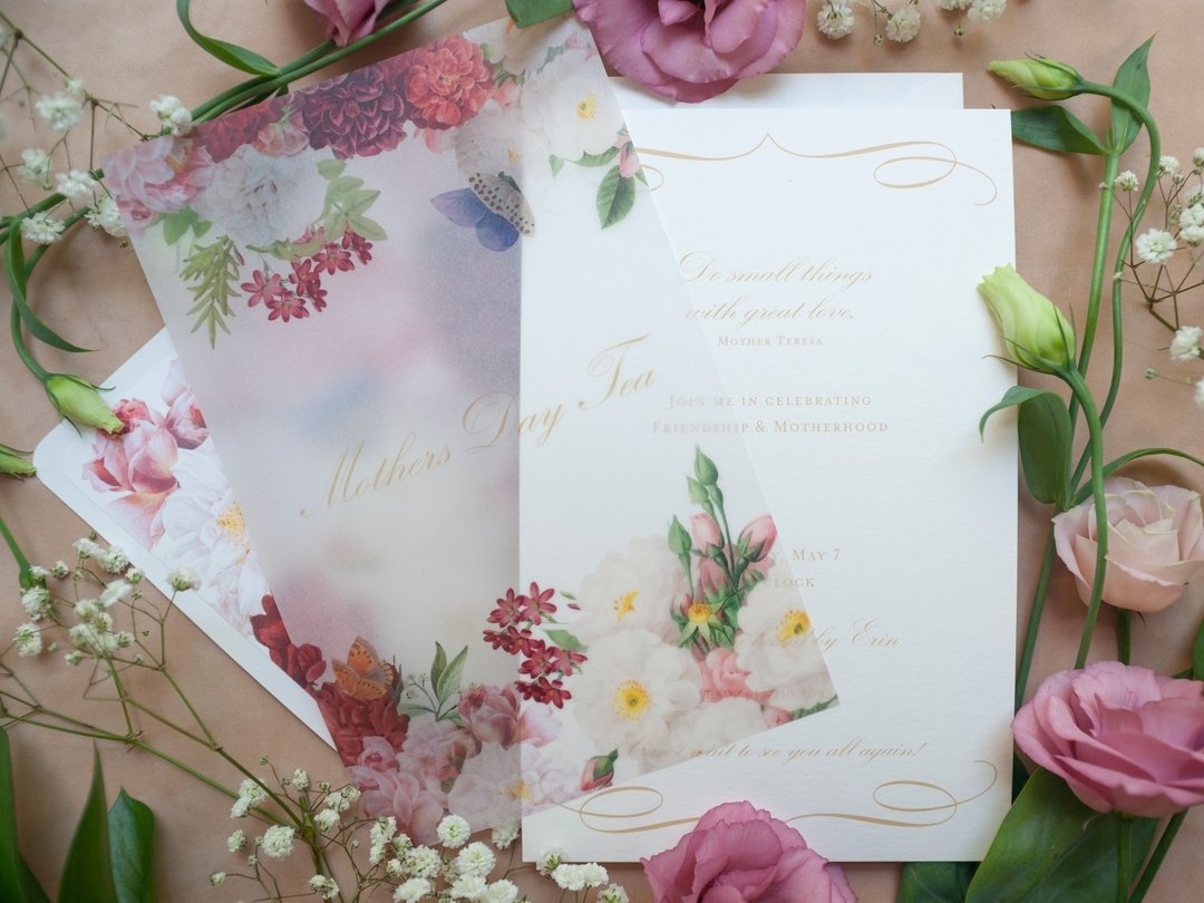 Did you know we do more than wedding invitations? 
Though wedding invitations are our main work, we are open to designing invitations and other paper needs for different events. Birthdays, mitzvahs, baby &amp; wedding showers, corporate events, even 