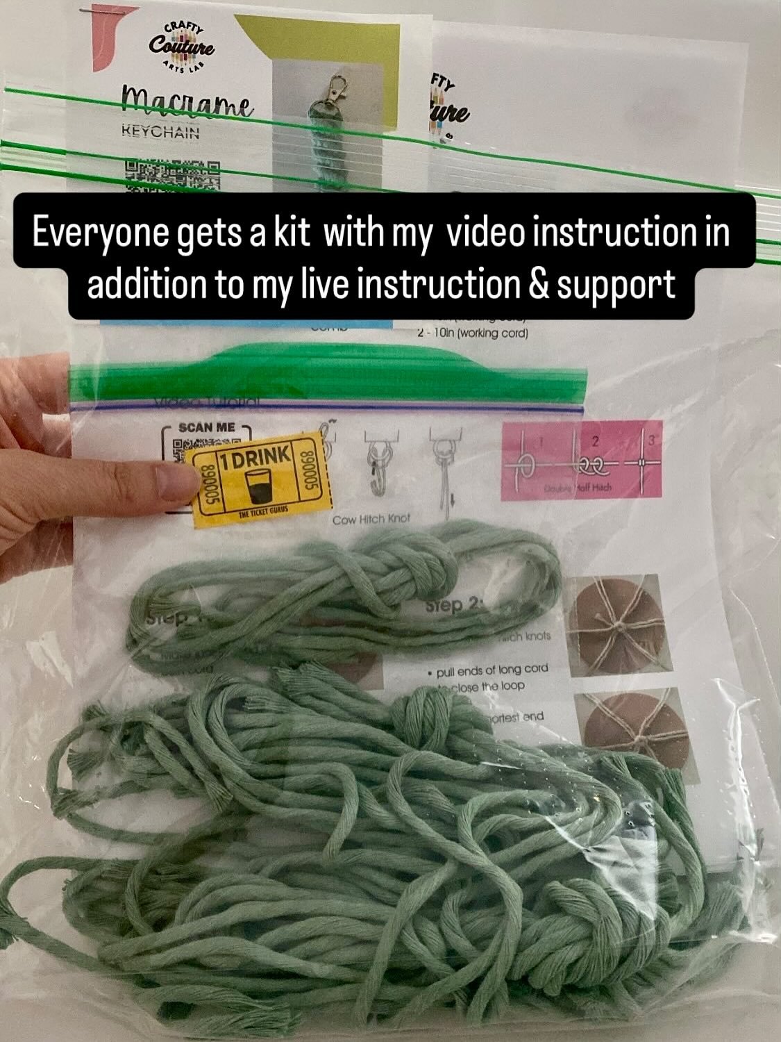 🚫It&rsquo;s not a one and done workshop 

✅It&rsquo;s a let&rsquo;s start a new hobby and I&rsquo;m here to support you through 
✔️In person workshops 
✔️printed visual instruction 
✔️forever access to my instruction videos

💛I want to help you con