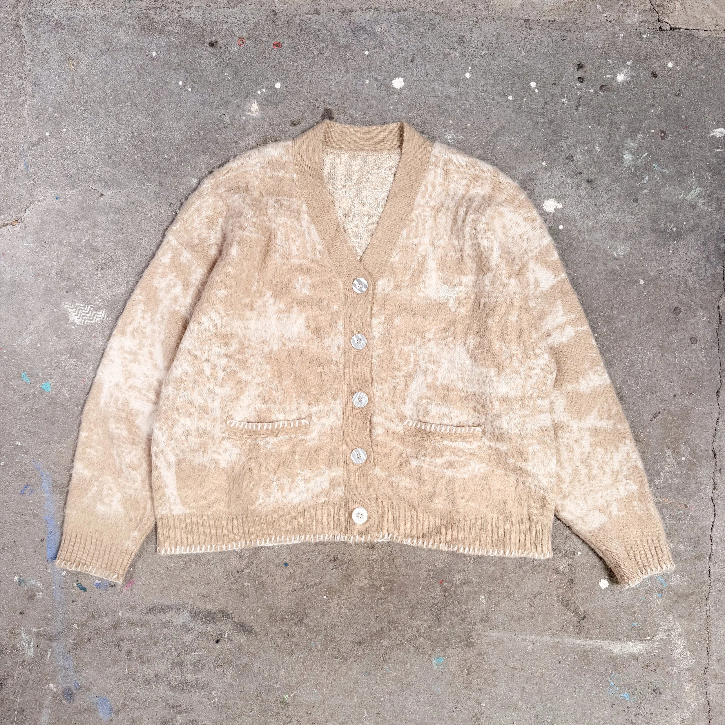 Cardigan de la brume - Le Soleil