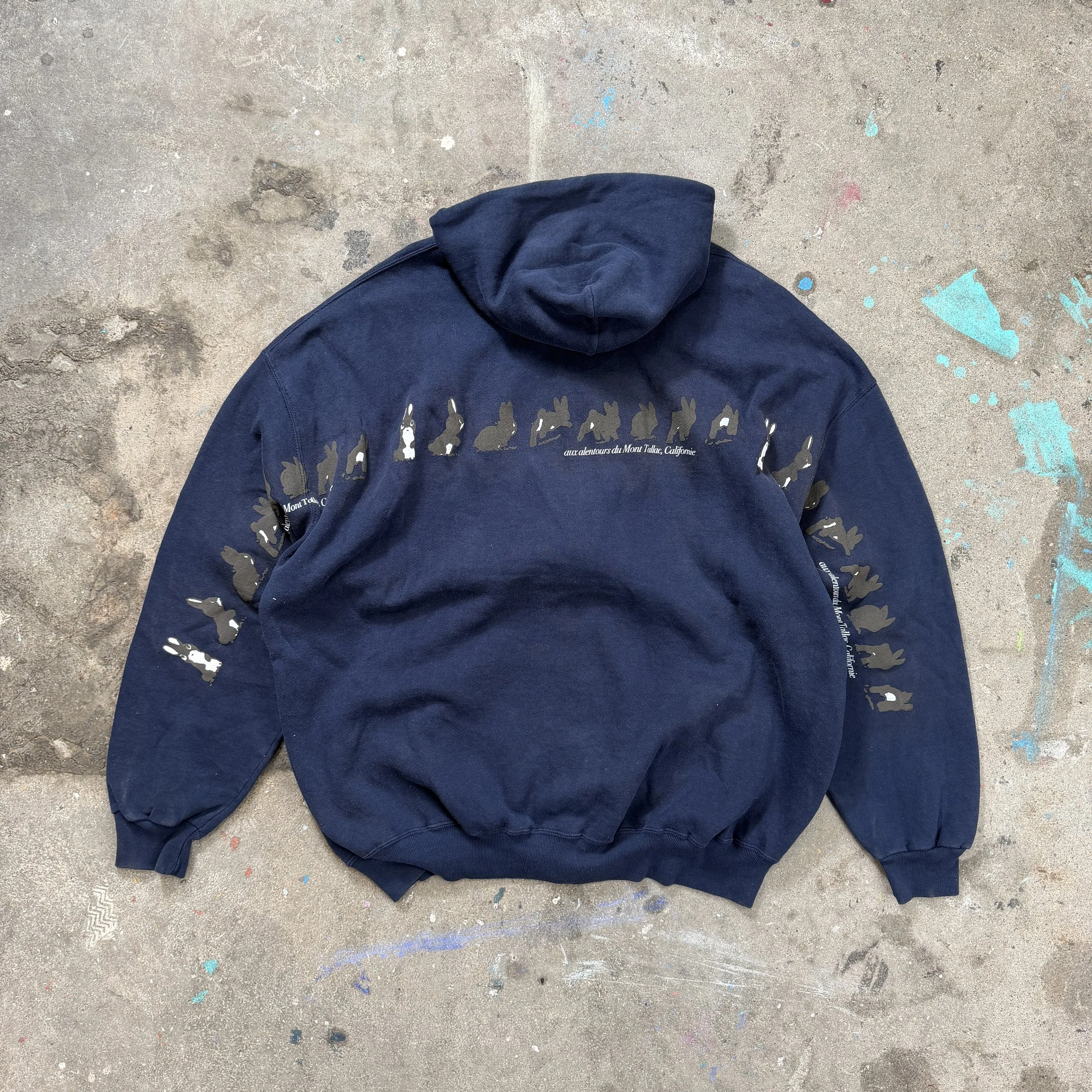 ZIP HOODIE - RUNNINGRABBIT 04