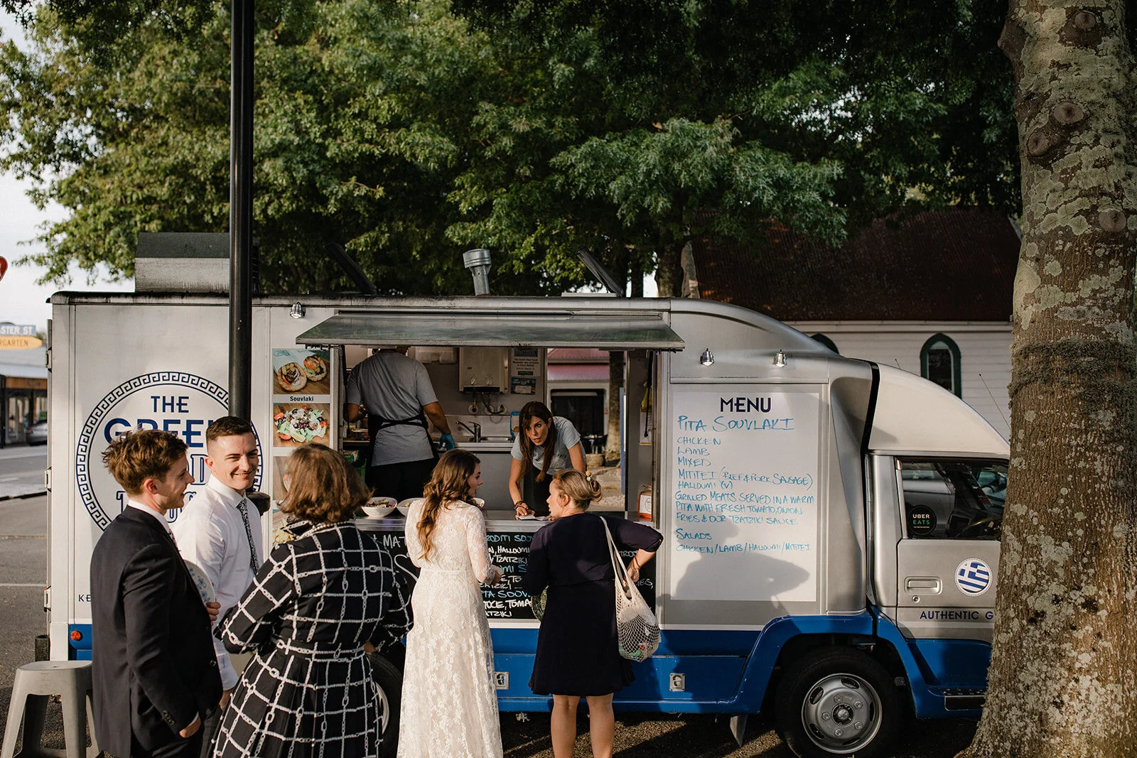 Happy Customers — The Greek Food Truck