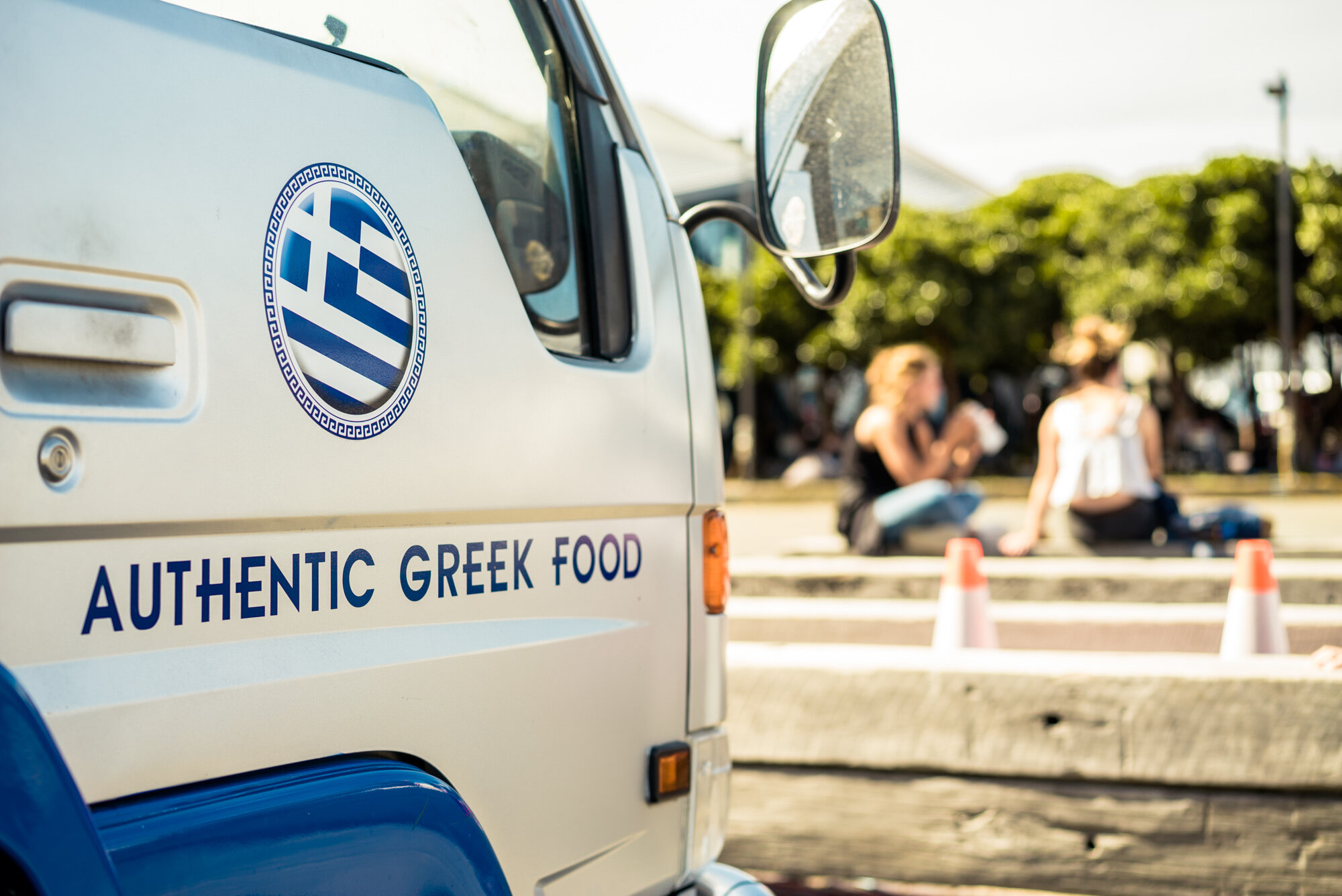 Happy Customers — The Greek Food Truck
