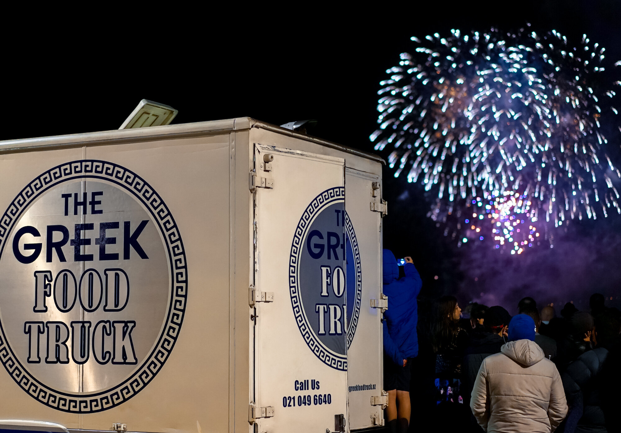 Happy Customers — The Greek Food Truck
