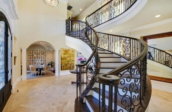 Foyer and Staircase. Interior Design. Thu Trinh.