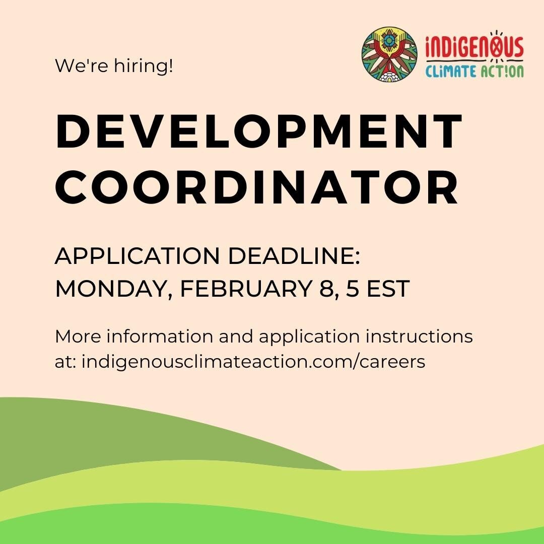 We're hiring a Development Coordinator! This is a remote full-time position.⠀
⠀
Application deadline: Monday, February 8, 5 EST⠀
⠀
More information and application instructions: buff.ly/2CCEHC3