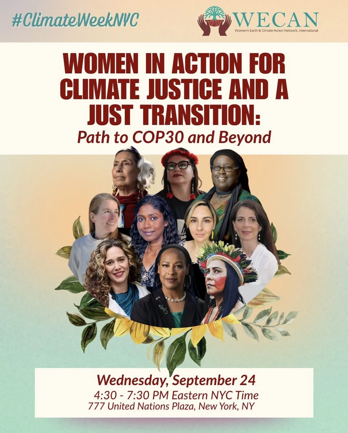 Women in Action for Climate Justice and Just Transition: Path to COP30 and Beyond