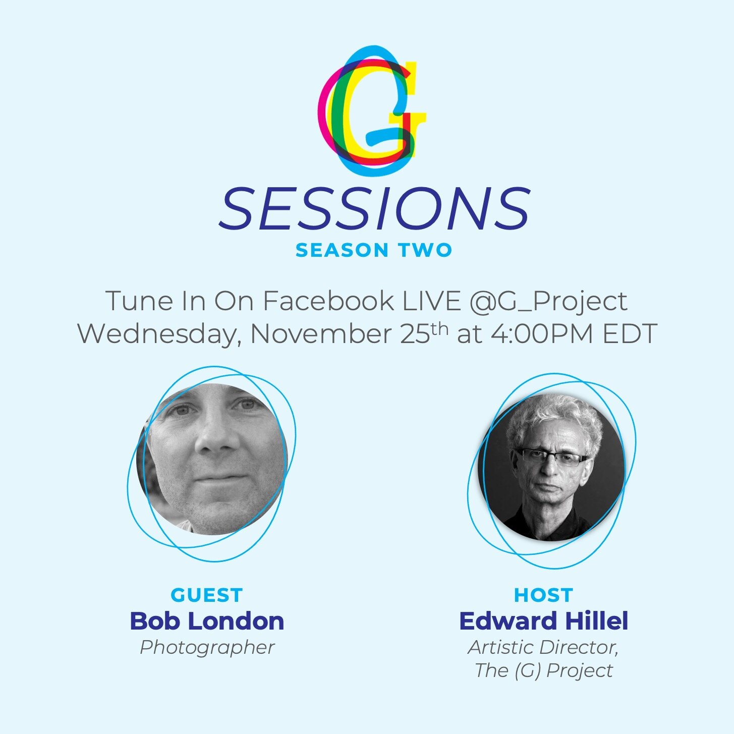 (G) Sessions on Facebook LIVE with Bob London and Edward Hillel