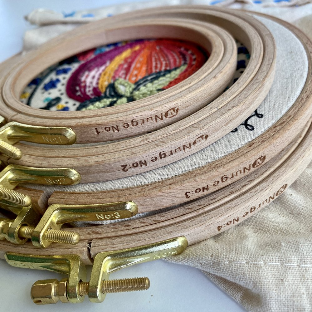 Embroidery hoop Frames to fit your Nurge hoops — Modern Hoopla