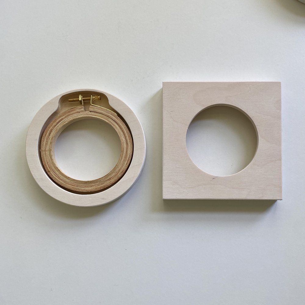 Spool Minder — Modern Hoopla- Modern Frames for Handmade Hoops