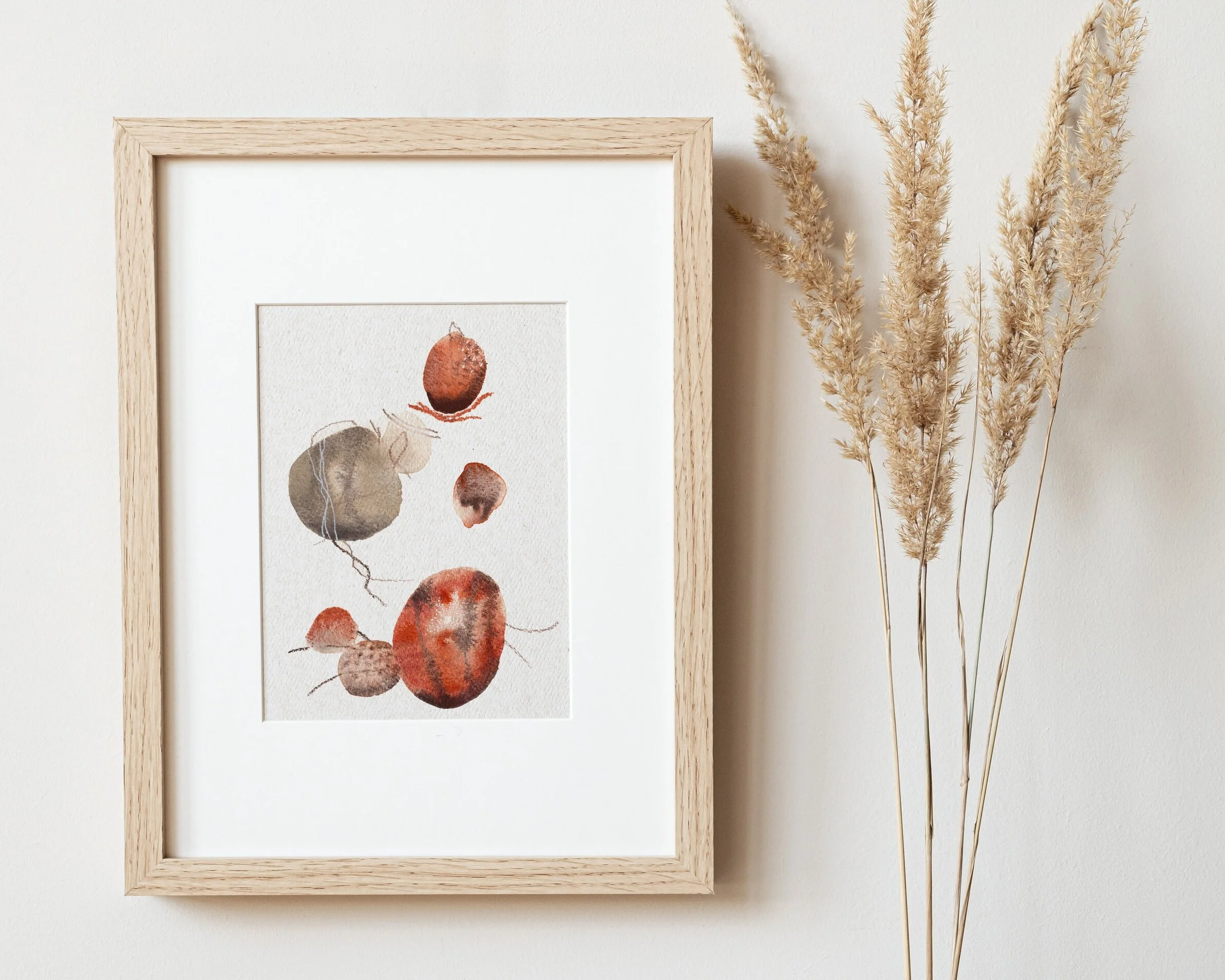 Field Study - An Original 5x7 Watercolor Painting