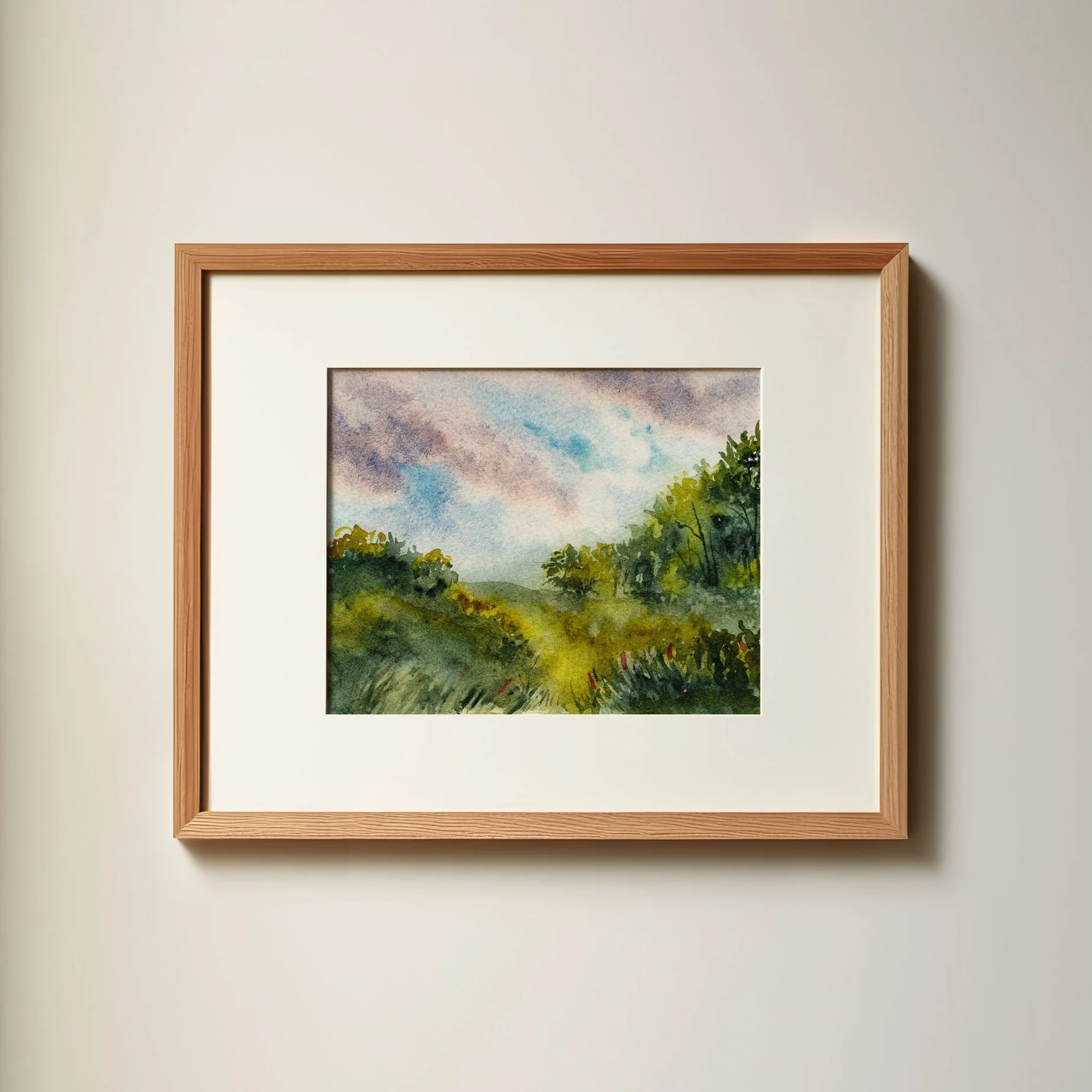 Daydream Marsh - Original Watercolor Painting