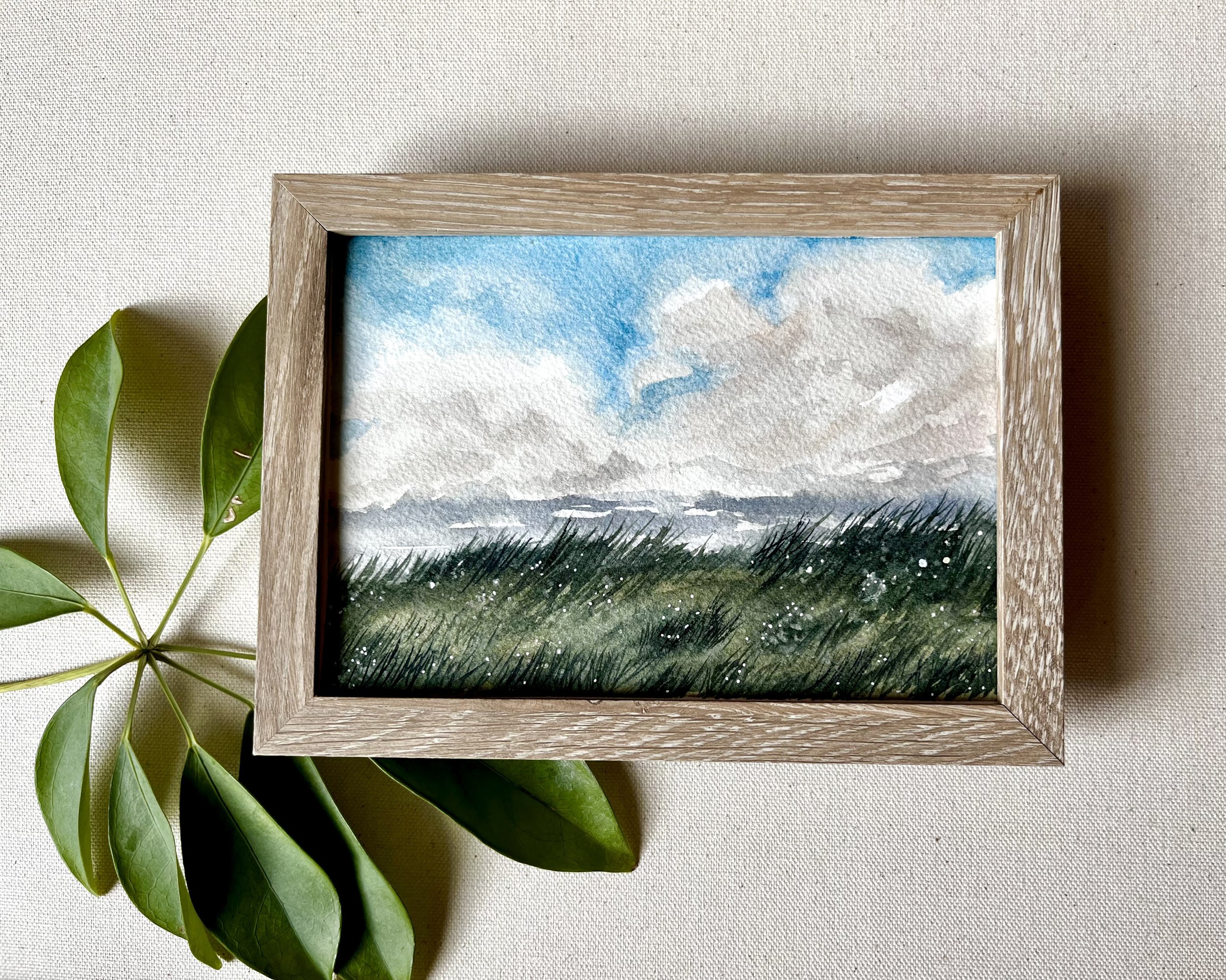 Dreamy Field Landscape