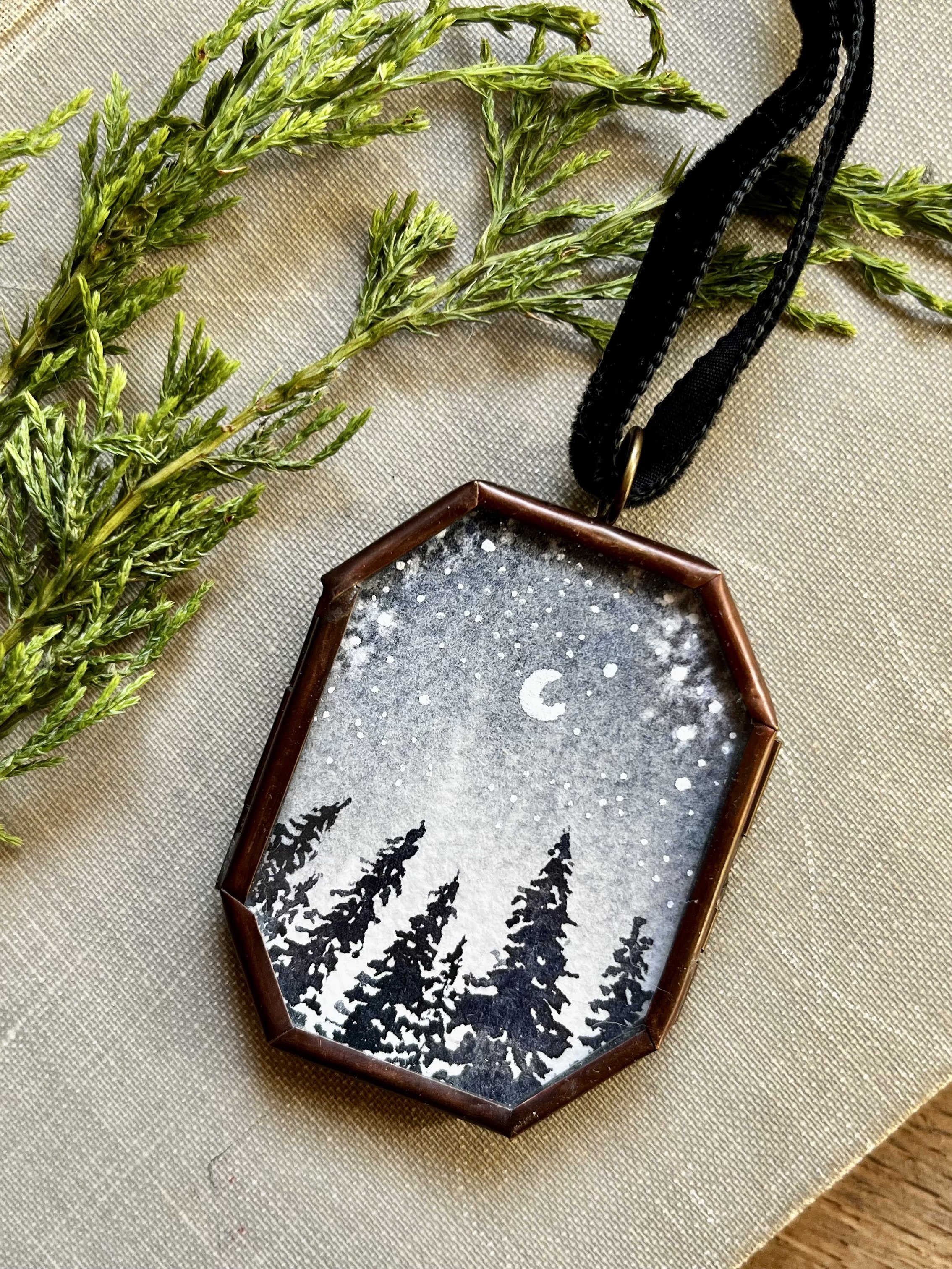 Night Sky Viewing Ornament