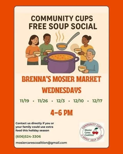 I know a lot of people are looking for connection in their community right now. Our town has had some success making that happen with a weekly free soup night. We contribute to the cooking often and are there every week we can be. Lots of other roles