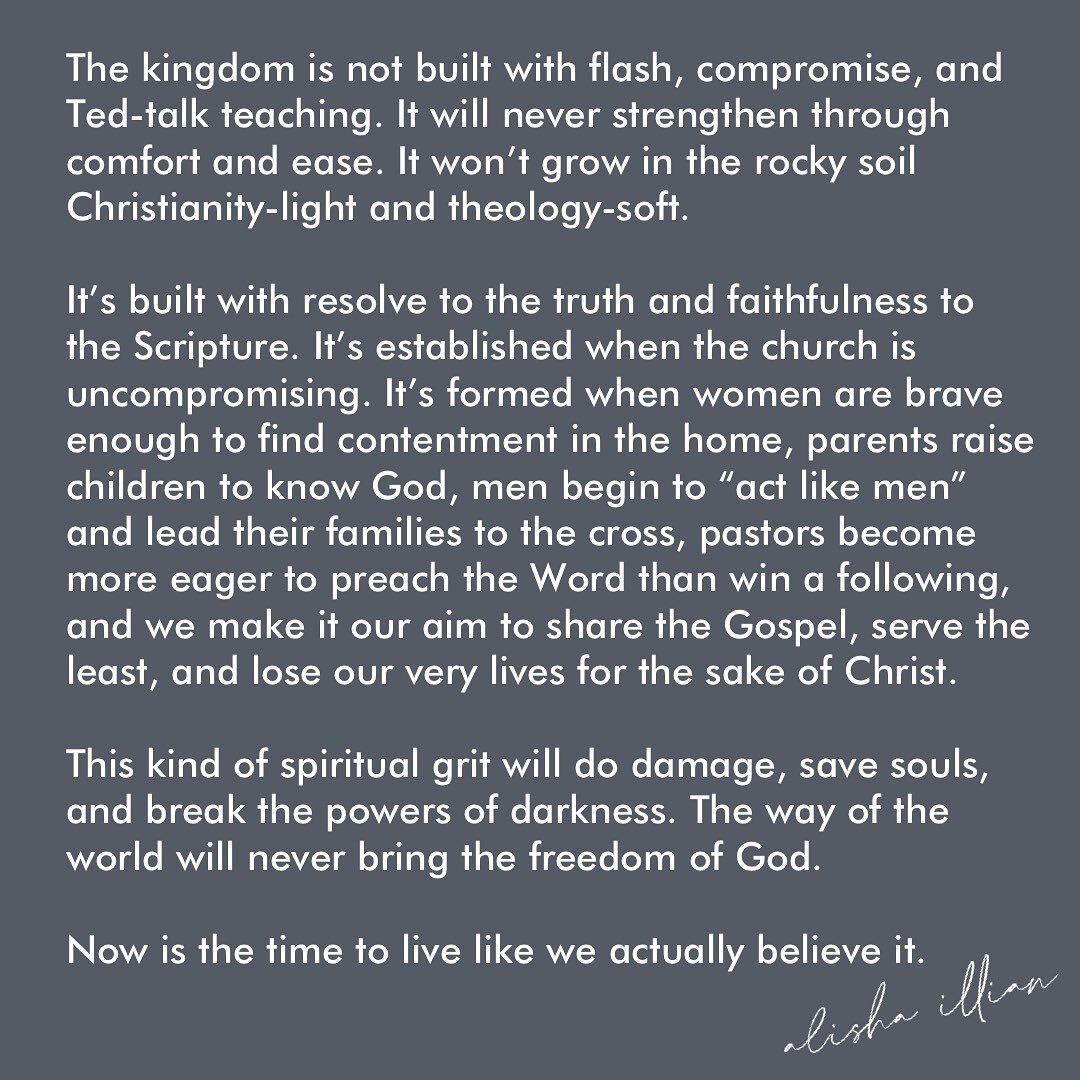 The kingdom work&hellip;may we be strong and courageous FOR SUCH A TIME AS THIS. Our world desperately needs it. May we never lose heart and never lose hope. 🖤