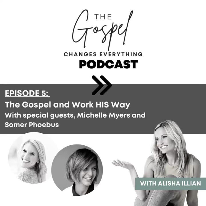 Episode 5 of TGCE is LIVE!!! 

In this episode, I had the opportunity to chat with @michellelmyers and @somerphoebus of @sheworkshisway and I left the conversation more encouraged and sharpened to live faithfully right where my feet are currently pla