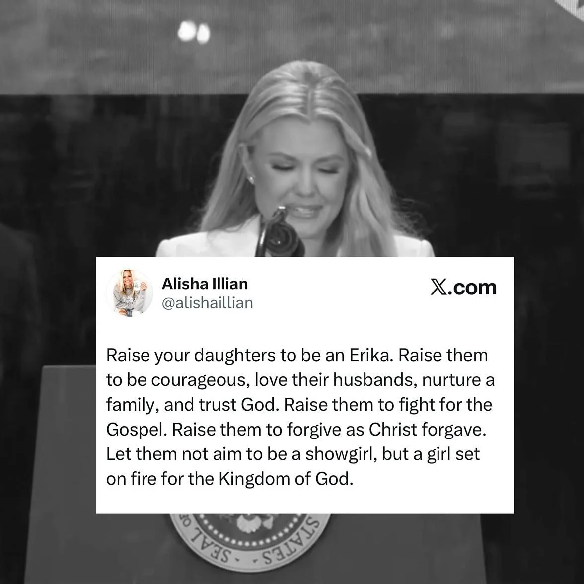 Women&hellip;we need to rise for such a time as this! Build a legacy. Build your home. Be faithful. It all matters, nothing is small and unimportant. Don&rsquo;t let the enemy and this culture drag you down with its lies. Let us raise the next genera