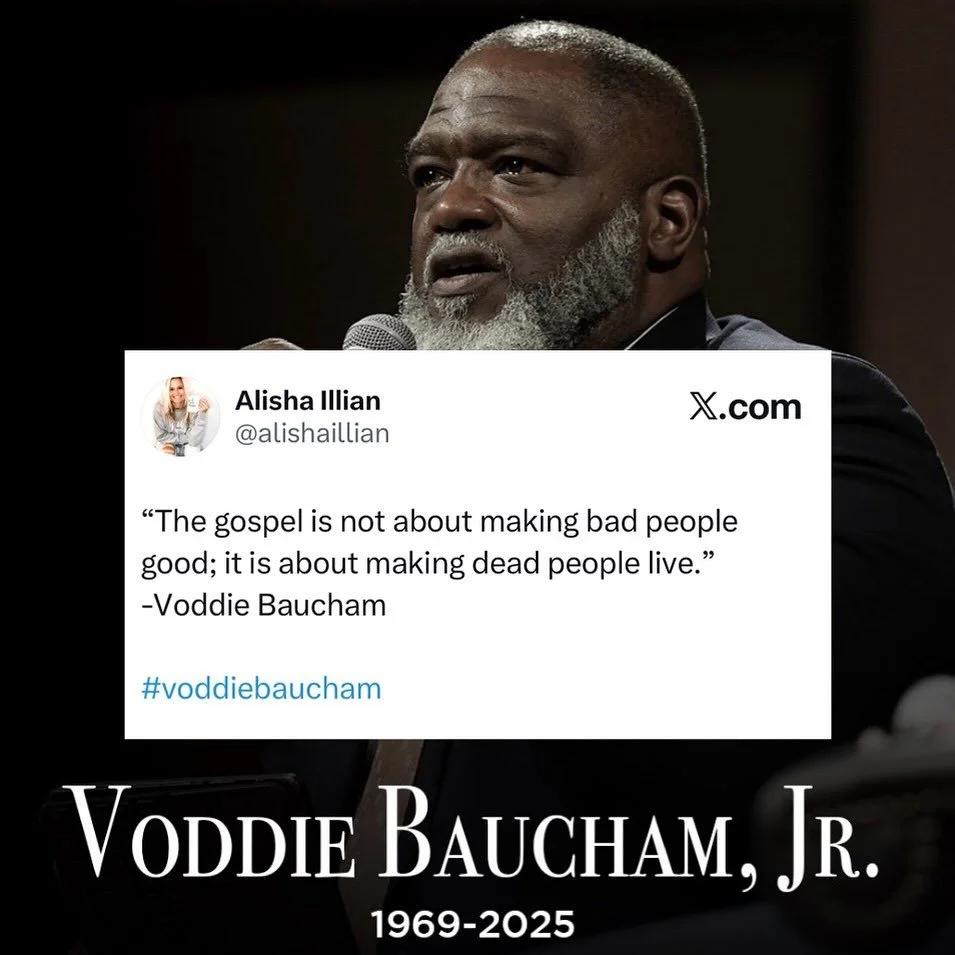 Well done, Voddie. 

#voddiebaucham