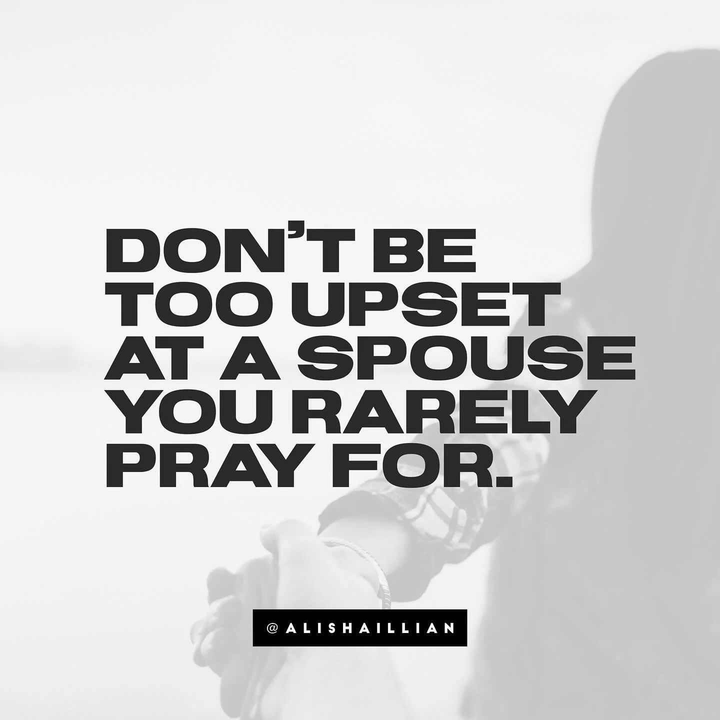 Preaching to myself on this one. What fighting tools are we picking up today? What is the aim?

The goal is never to win an argument, but a person.
