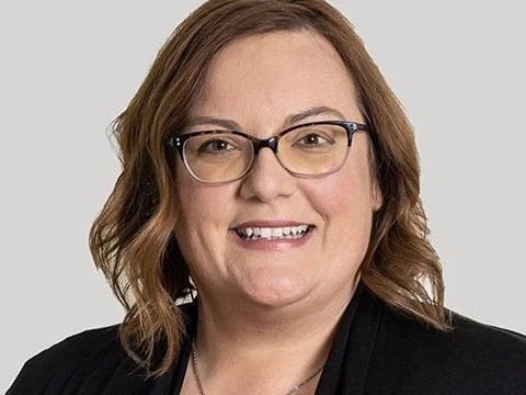 Bank vice president headshot.