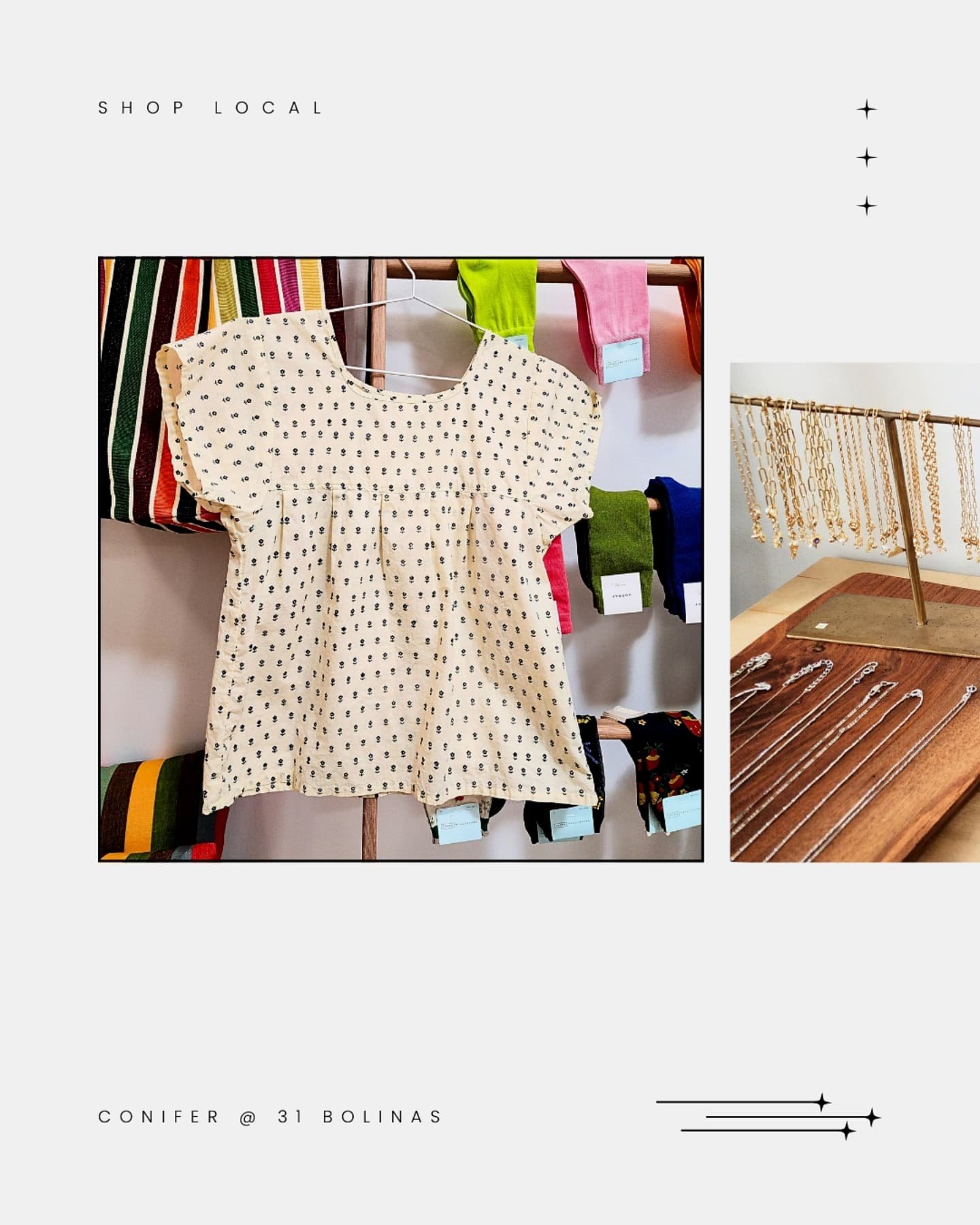 🌿✨ Shop Small, Gift Big! ✨🌿

Looking for the perfect gift that&rsquo;s as unique as Fairfax itself? Head over to Conifer&mdash;where every item is thoughtfully curated, ethically made, and effortlessly stylish. From chic apparel to artisan home goo