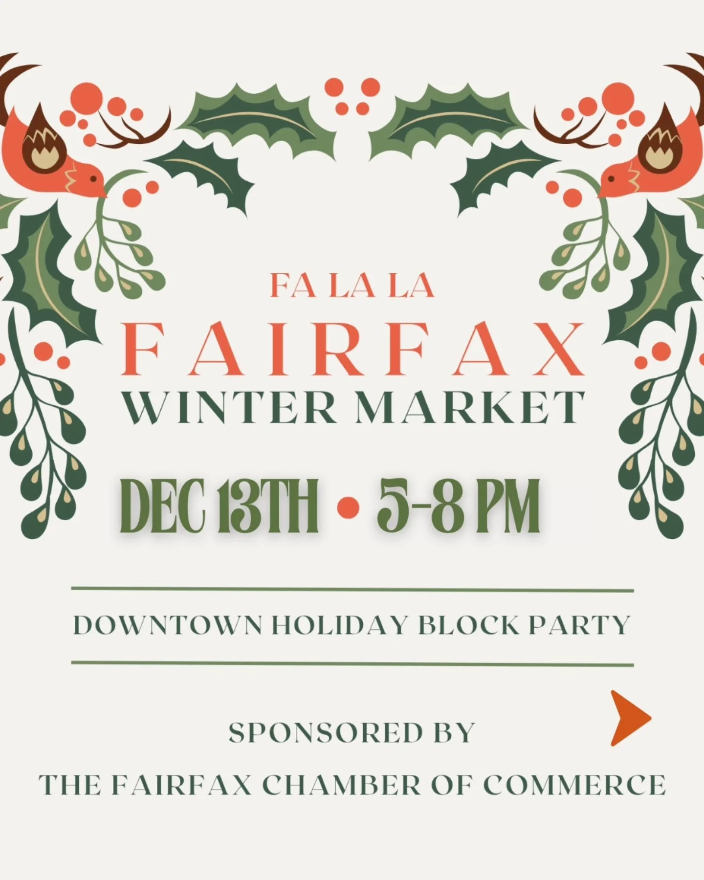 The Winter Market is almost here! Kick off your holiday shopping in Fairfax next Saturday 12/13 at 5pm. Cozy vibes, live music, warm drinks, local shops, and the whole town out together.
See you Dec 13, 5&ndash;8pm on Bolinas between Broadway and Els