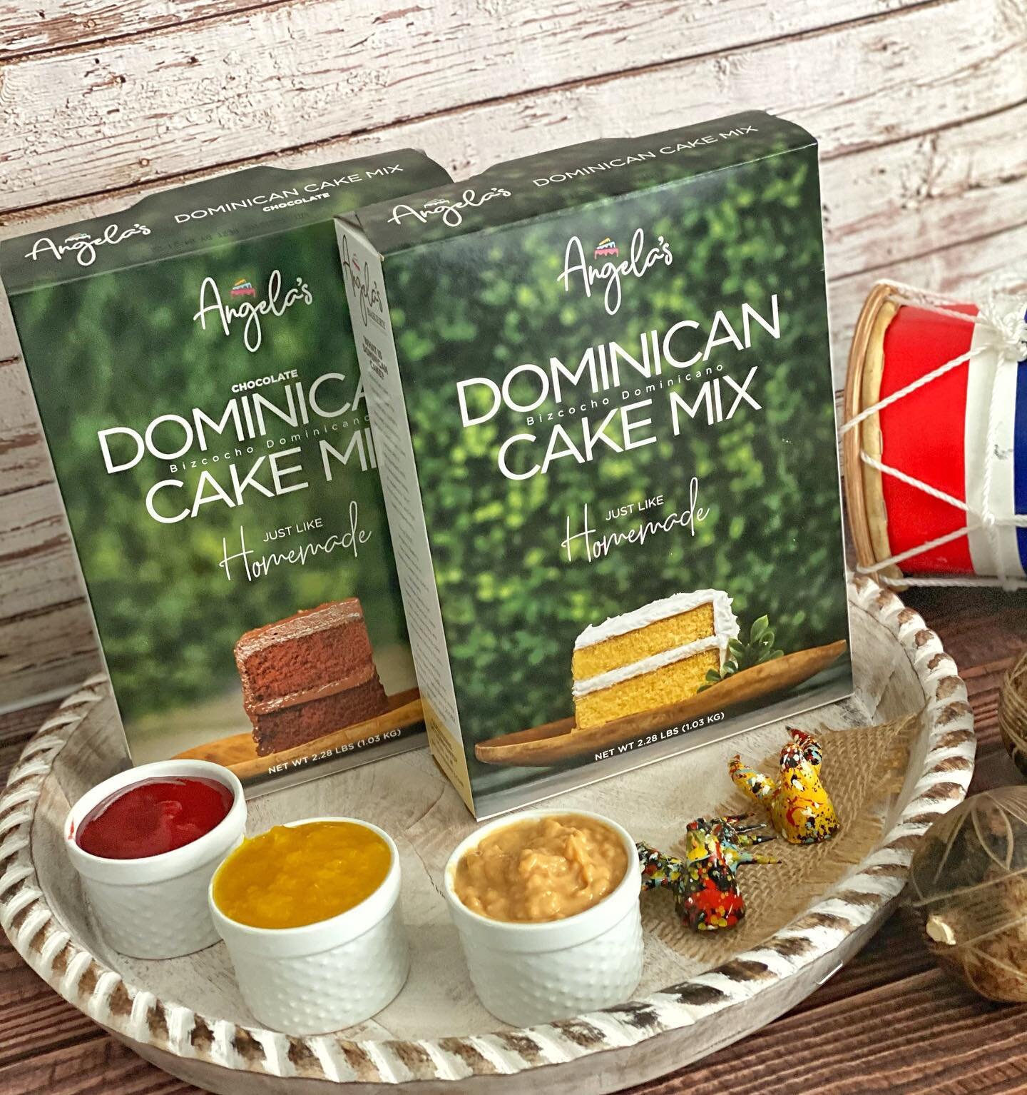Did you know that ONE BOX of Angela&rsquo;s Dominican Cake Mix equal 3 BOXES of the other average cake mixes? That means 3 times more fiestas for you. Try Angela&rsquo;s Dominican Cake Mix  @angelasbakery_cakemix  Click on link below to order.
🇩🇴
?