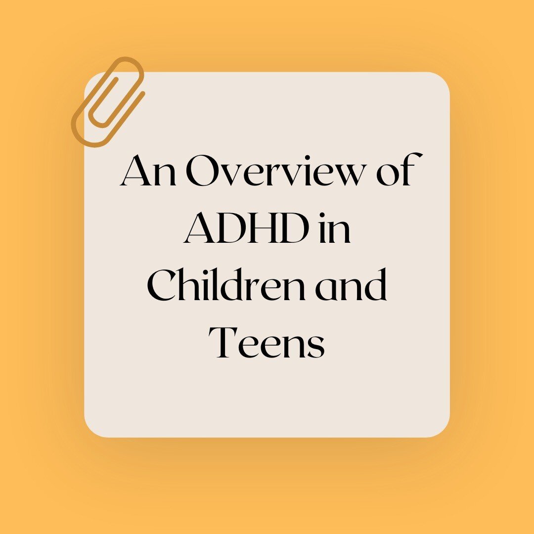 Happy Tuesday! Today's post focuses on ADHD in children and teens and answers some common questions that parents/guardians may have. This information is from the National Institute of Mental Health (NIMH). Click on the link in our bio to learn more a