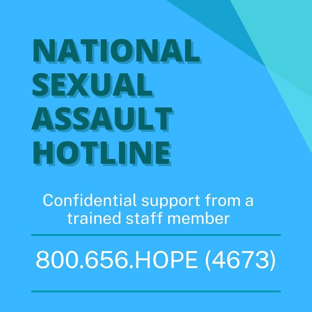 If you or a loved one needs help, the National Sexual Assault Hotline is free, confidential, and available 24/7. You can visit rainn.org to learn more about the hotline from the link in our bio.