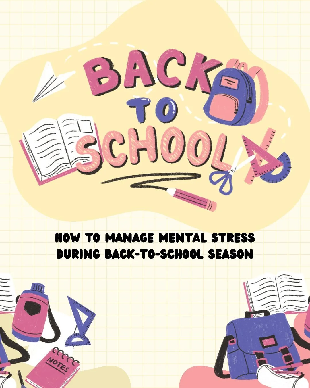 It&rsquo;s back to school season! 📚 The new school year can bring excitement and stress. Here are a few tips to help support your keiki&rsquo;s mental health! ❤️ #helpyourkeiki #youthmentalhealth #backtoschool