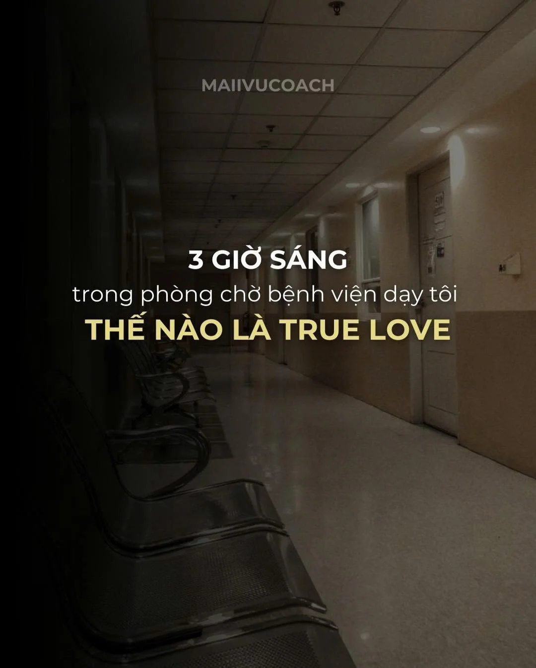 3h s&aacute;ng tại bệnh viện t&ocirc;i nhận ra thế n&agrave;o l&agrave; True Love
#MaiiVuCoaching #lovestory