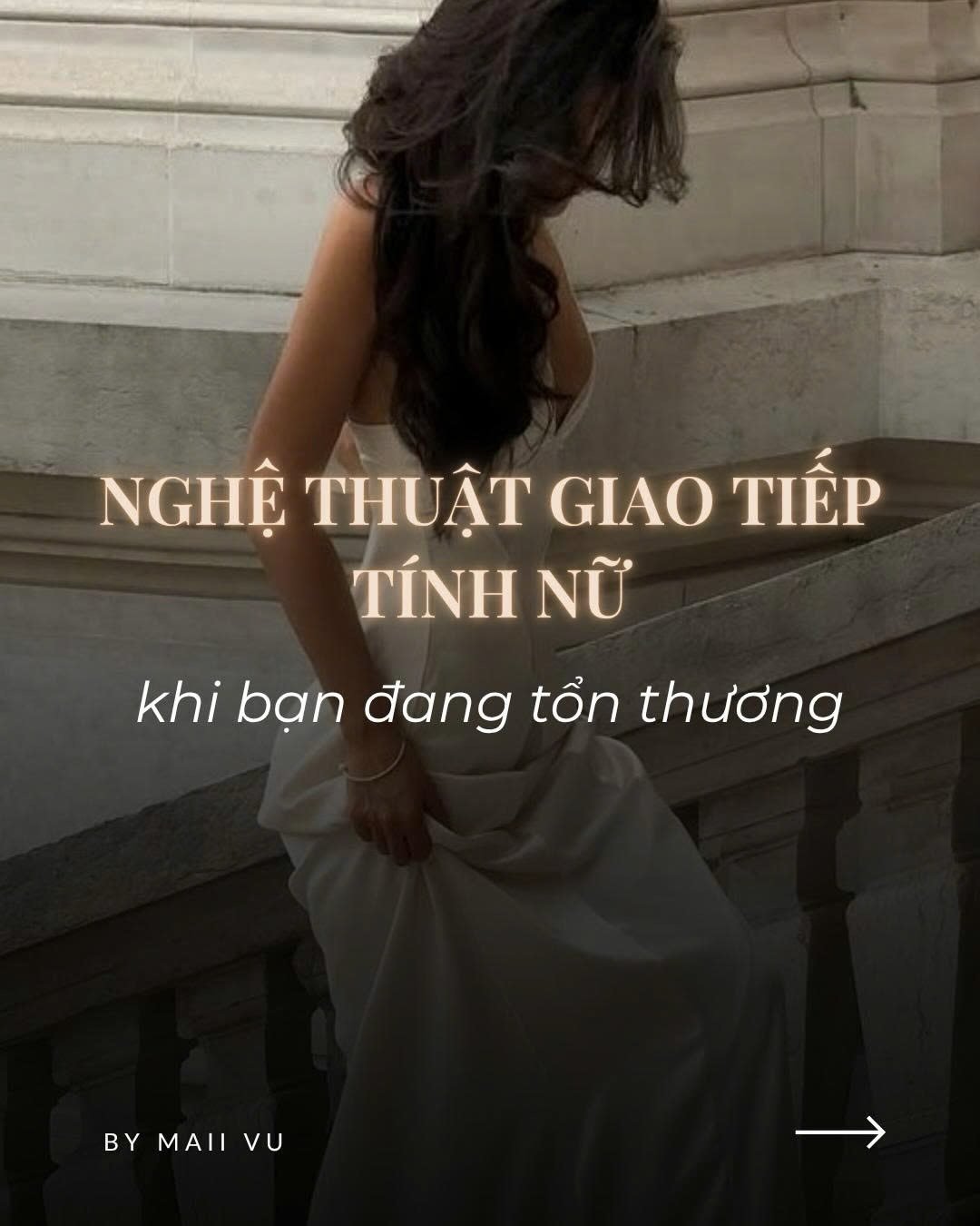 Giao tiếp bằng T&iacute;nh nữ kh&ocirc;ng phải l&agrave; cố gắng t&igrave;m những từ ngữ hoa mỹ để l&agrave;m h&agrave;i l&ograve;ng đối phương.

Đ&oacute; l&agrave; nghệ thuật bộc lộ cảm x&uacute;c một c&aacute;ch điềm tĩnh, mềm mại nhưng cực kỳ vữn