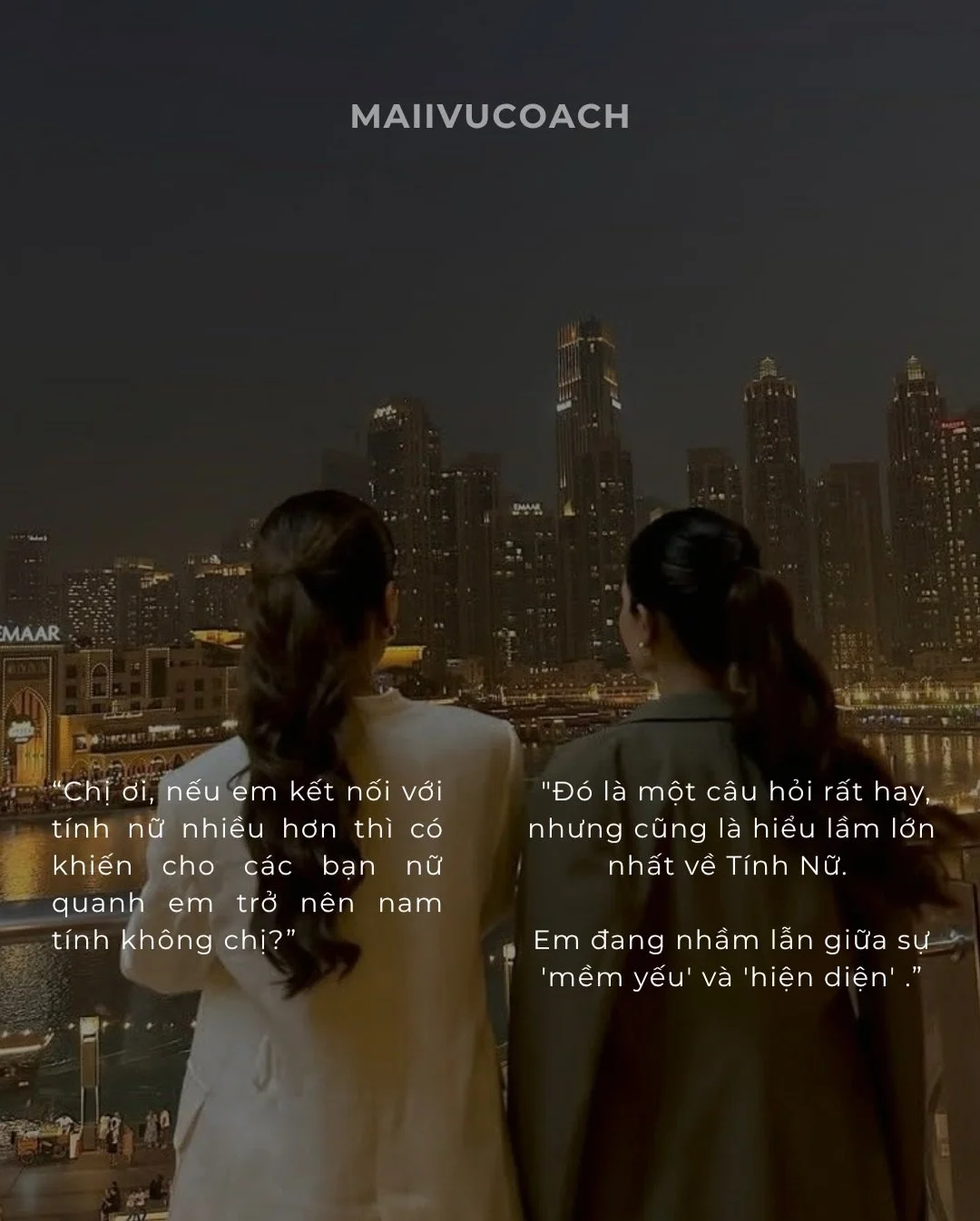 L&agrave; một người phụ nữ, ch&uacute;ng ta lu&ocirc;n dẫn dắt mối quan hệ với bất kỳ ai (đặc biệt với người đ&agrave;n &ocirc;ng của m&igrave;nh) qua năng lượng t&iacute;nh nữ của ch&iacute;nh m&igrave;nh

Thực sự c&aacute;c bạn nữ chưa nh&igrave;n 