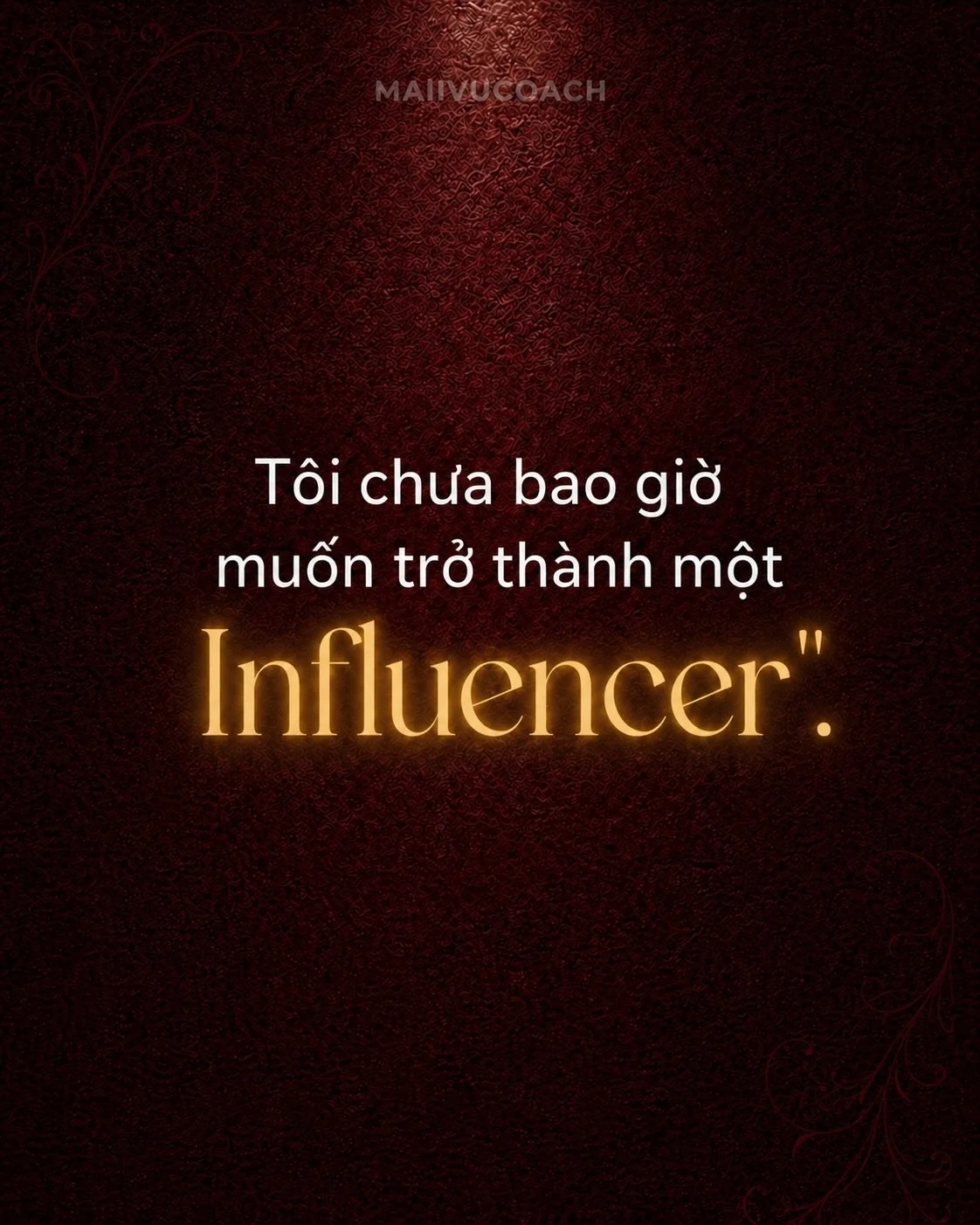 Mạng x&atilde; hội lu&ocirc;n cố thuyết phục ch&uacute;ng ta rằng:
Bạn cần một m&oacute;n đồ đắt tiền hơn. 
Một phong c&aacute;ch sống b&oacute;ng bẩy hơn. 
Một lớp filter ho&agrave;n hảo hơn - để trở n&ecirc;n c&oacute; gi&aacute; trị.

Nhưng ở đ&ac