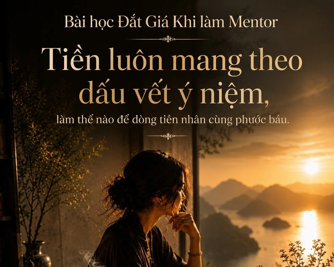 Tiền Luôn Mang Theo Dấu Vết Của Ý Niệm - Làm Thế Nào Để Dòng Tiền Nhân Cùng Phước Báu