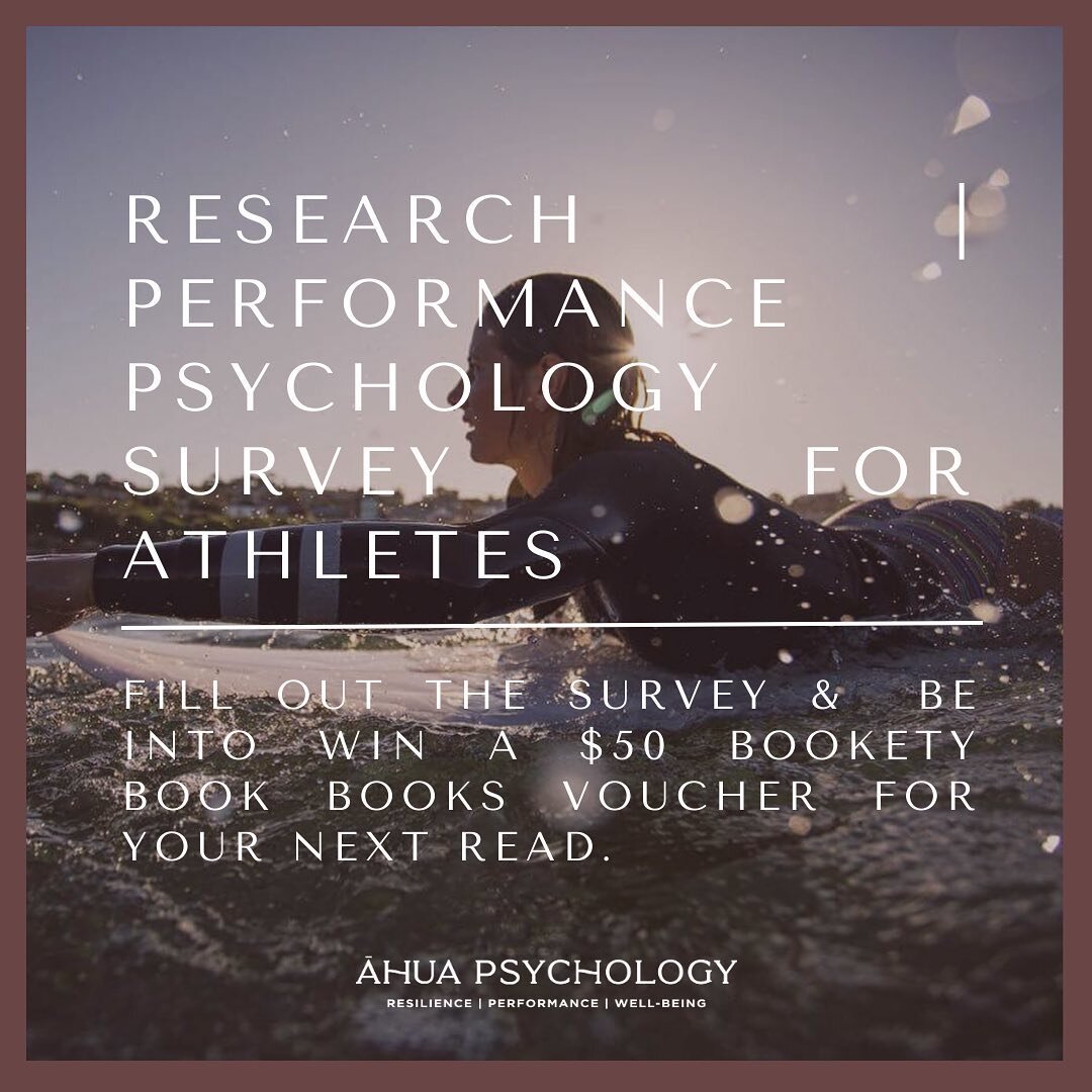 CALLING ALL ATHLETES who are curious about the role your psychology plays in your performance in sport and in life. Whether you&rsquo;re a professional, a developing athlete or weekend warrior, I&rsquo;m keen to hear from you.

By filling out this su