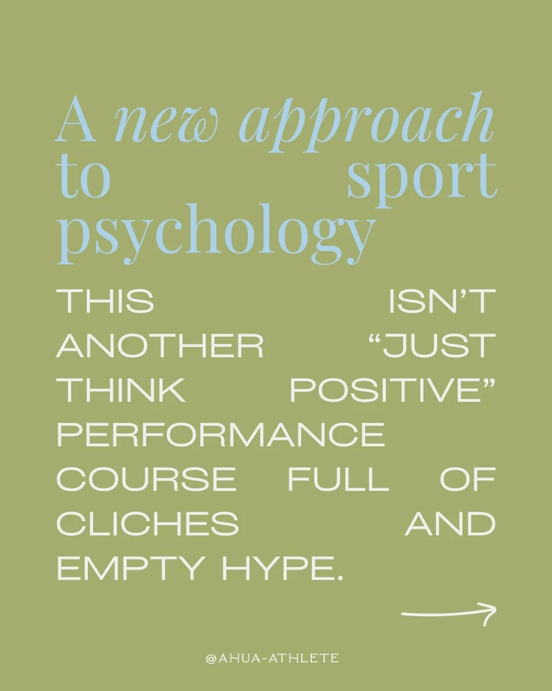 Real performance isn&rsquo;t built on hype or hustle quotes.
It&rsquo;s built on skills that hold when your nervous system is lit up and the stakes are high.

That&rsquo;s the gap ĀHUA Athlete exists to fill. Human-first. Science-backed. Pressure-tes