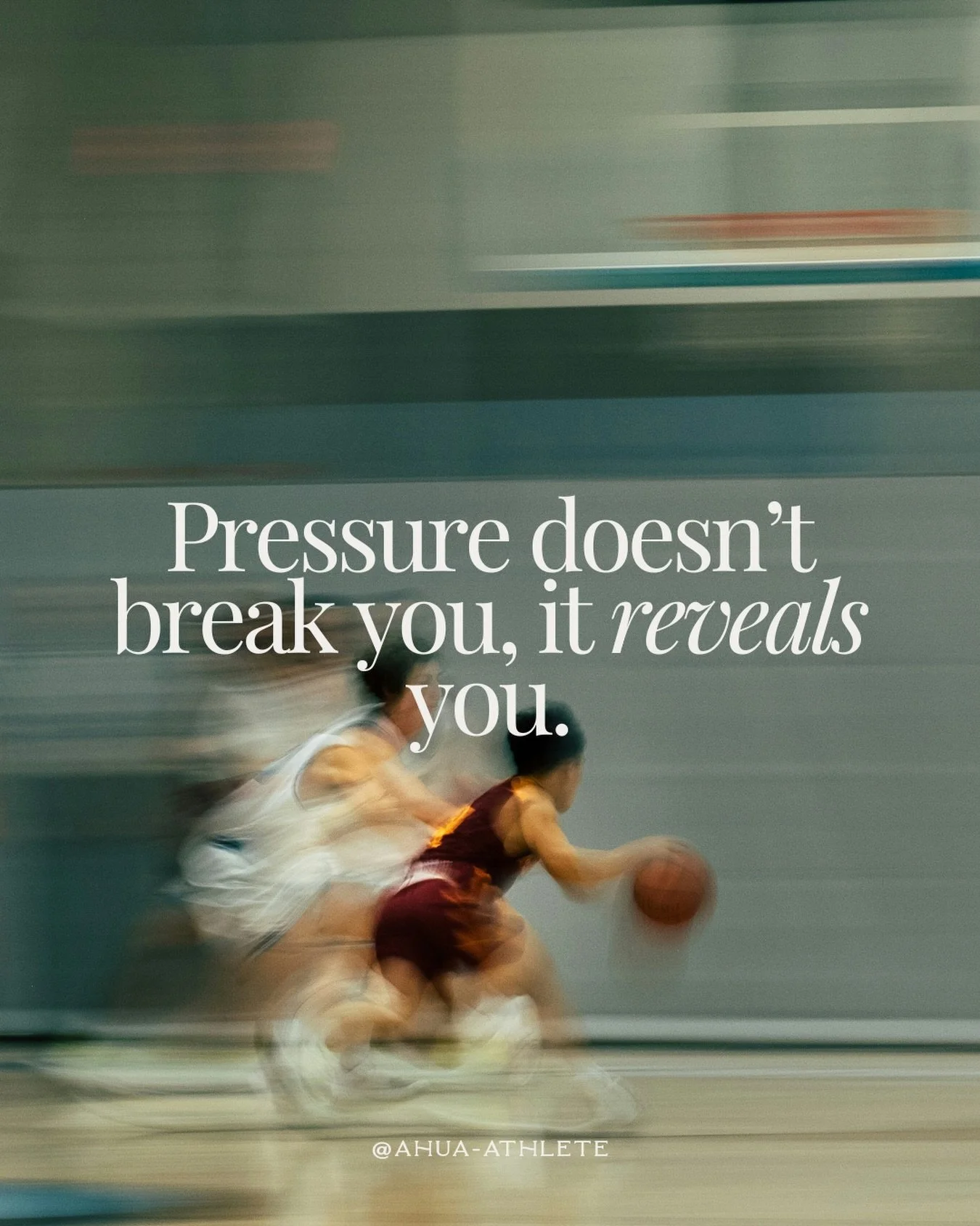 What gets revealed under pressure is exactly what you&rsquo;ve been training.

Be deliberate with it.

One place to start is noticing how your body reacts under stress, and training ways to optimise your stress response, so YOU&rsquo;RE in the driver