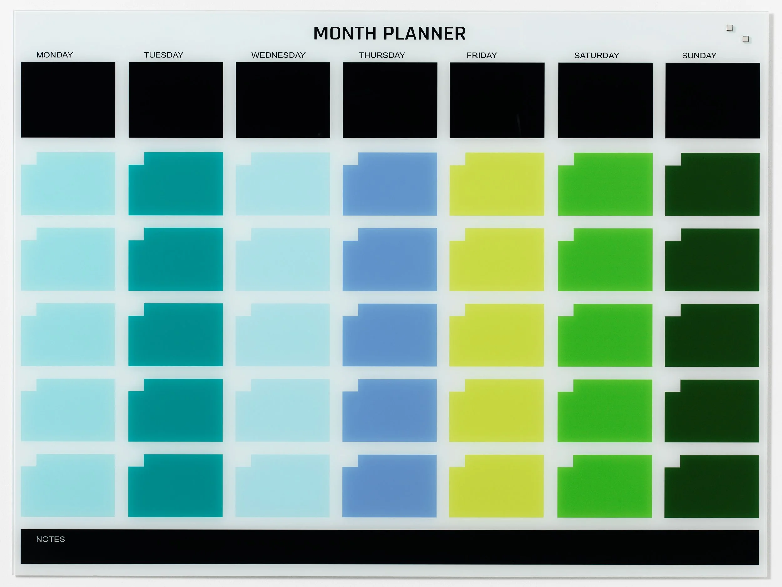 Customizable Whiteboard Planner