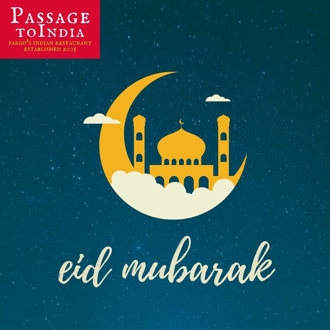 Eid Mubarak! We wish all our friends and guests celebrating the holiday a very happy Eid.

#eidmubarak #eid #holiday #passagetoindiafargo