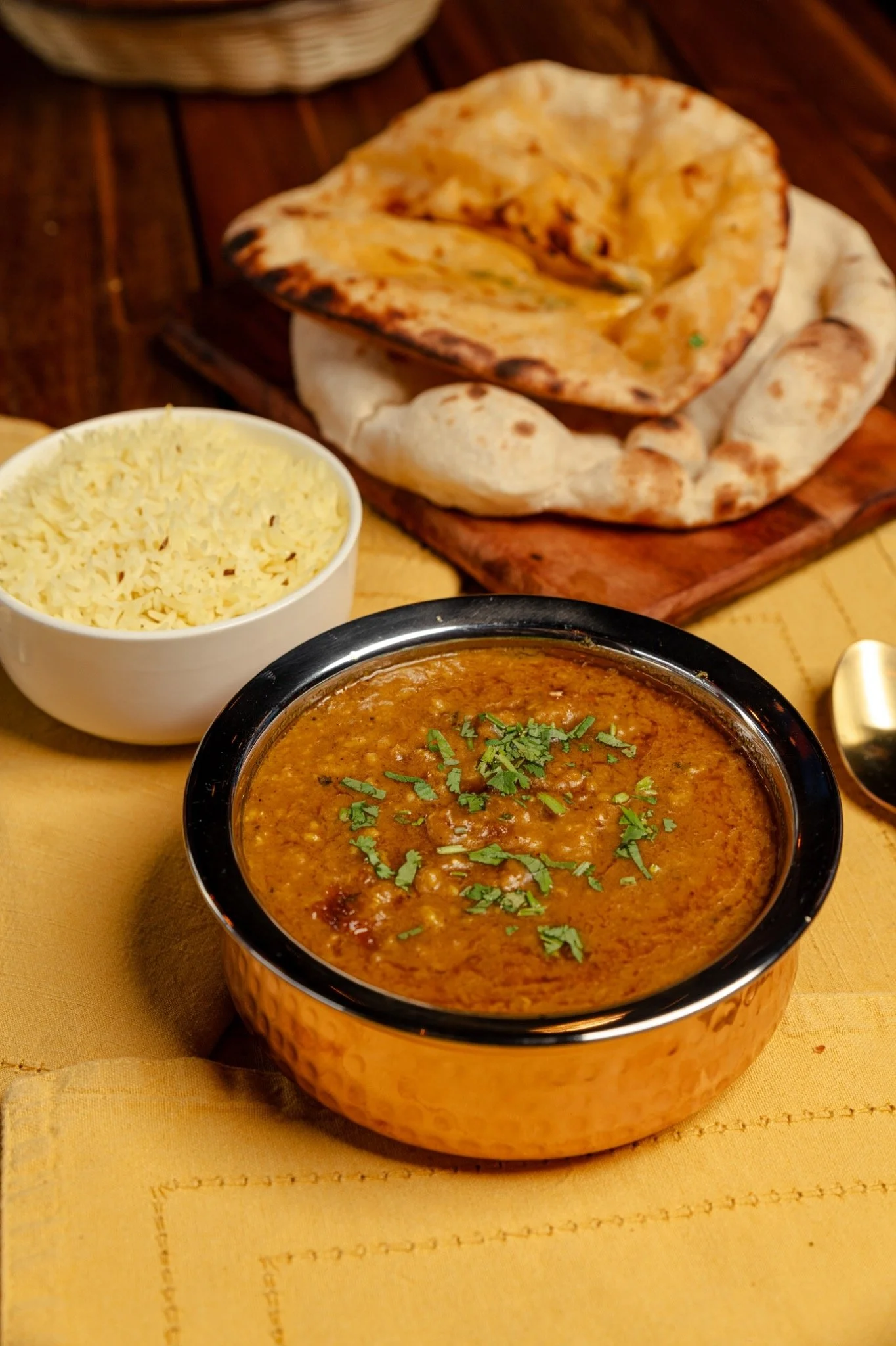Dal Fry + Naan