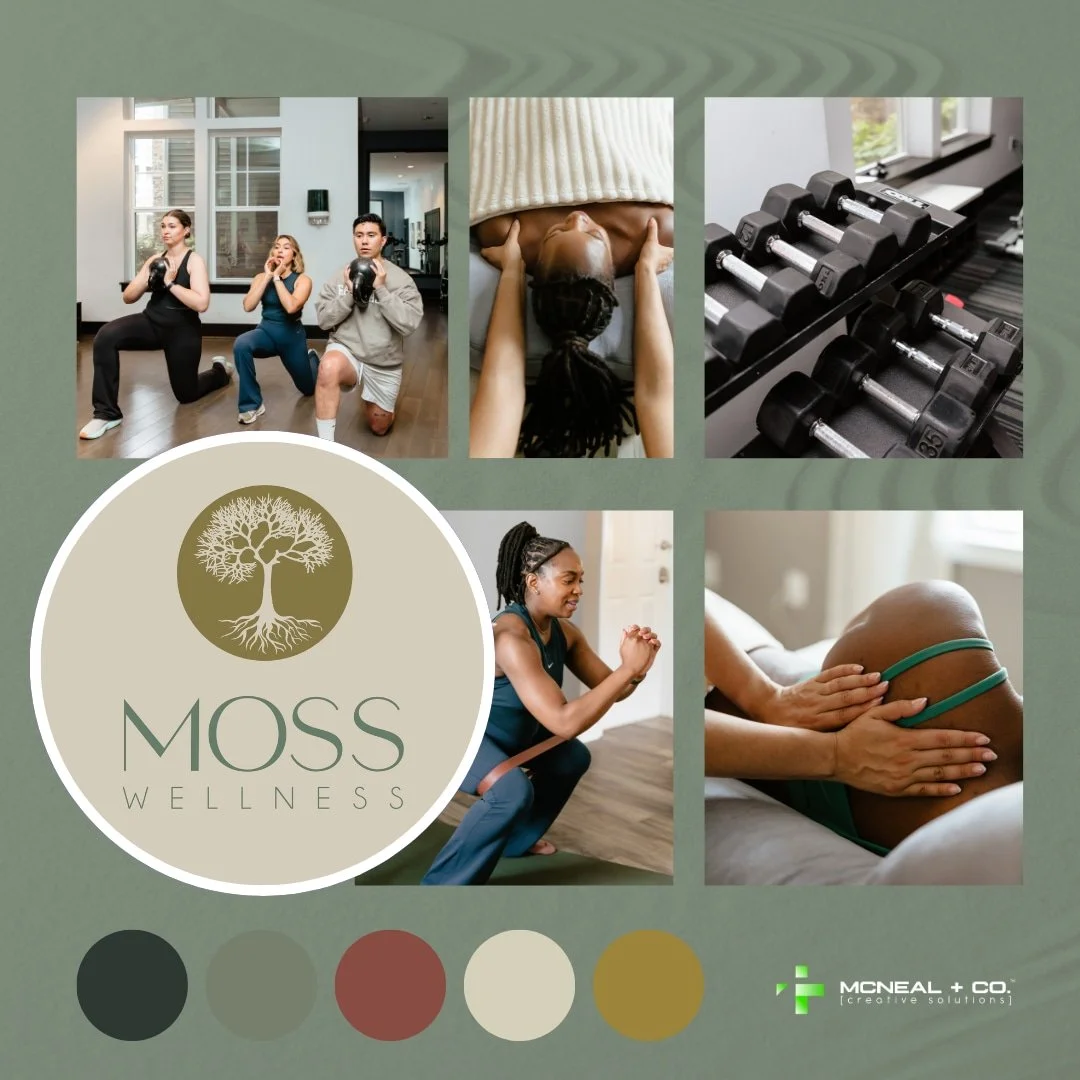 Moss Wellness Brand Identity