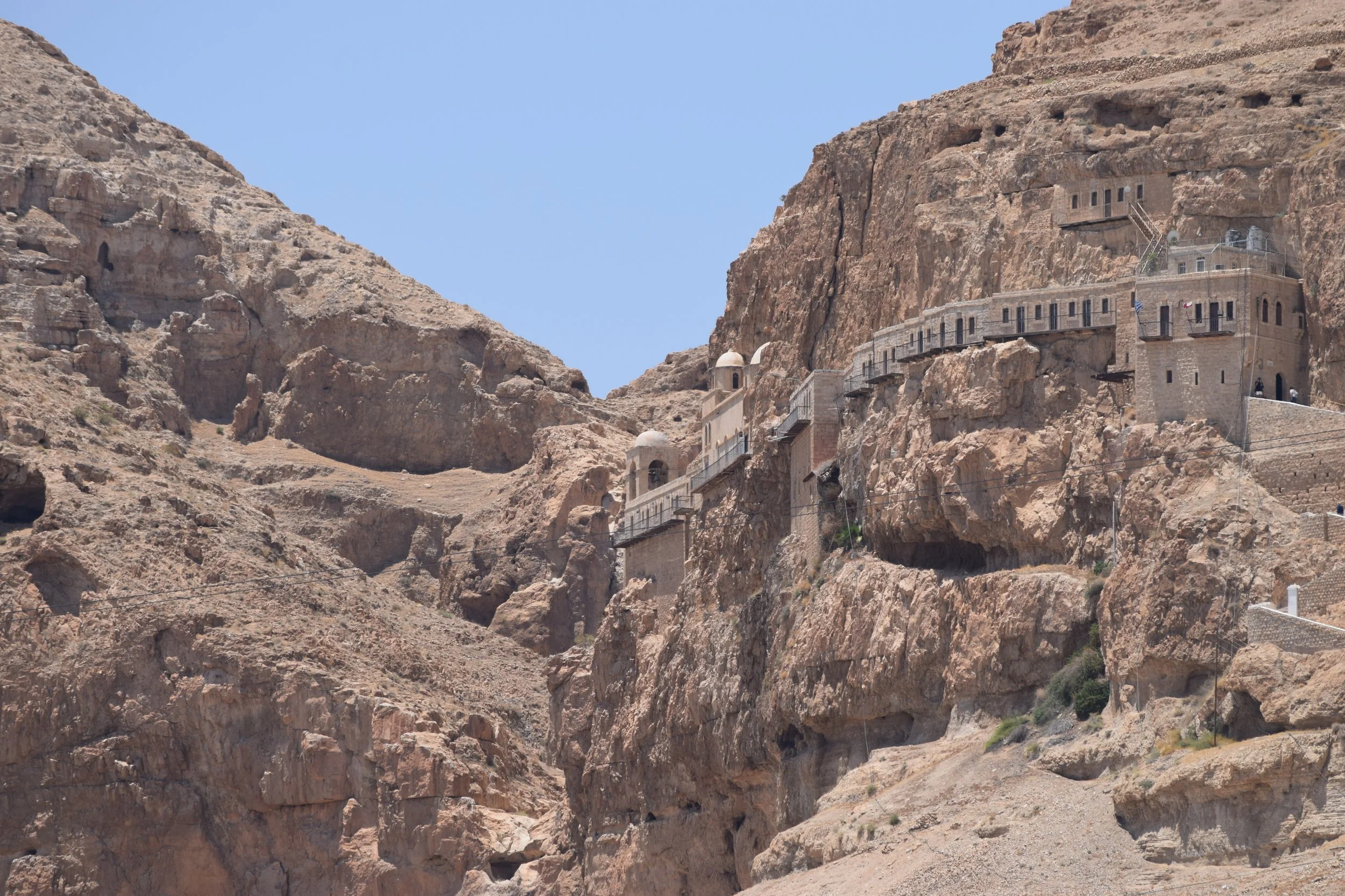 Jericho. Mount Temptation Monastery. YP2023.JPG