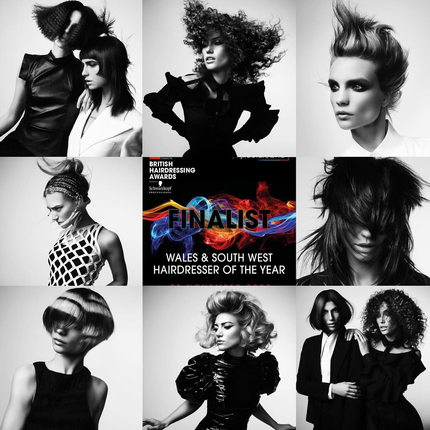 British hairdressing awards 2022, tomorrow night 28/11/22, the biggest night of the year for us hairdressers.

So happy to be a finalist for &ldquo;Wales and South West hairdresser of the year&rdquo;

What I love the most about this competition is th