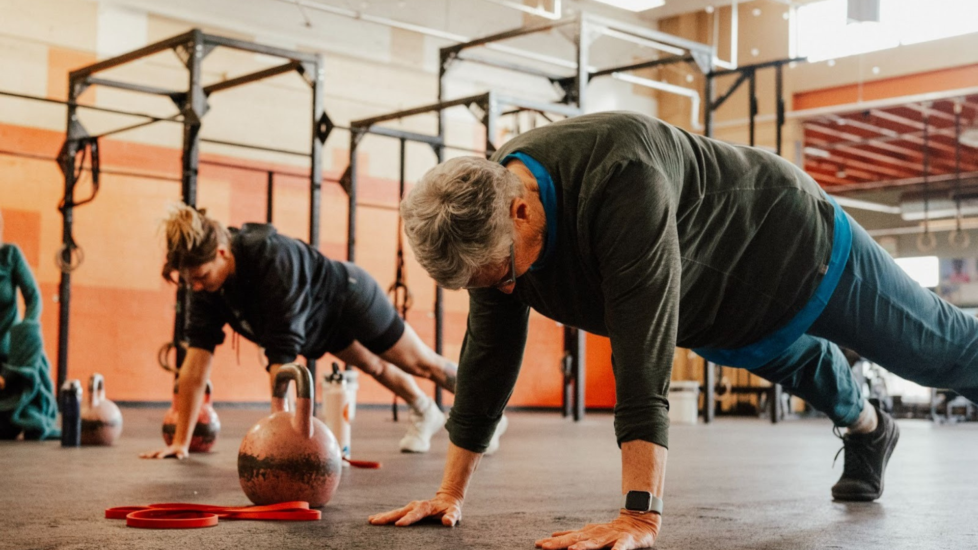 CrossFit plank workout