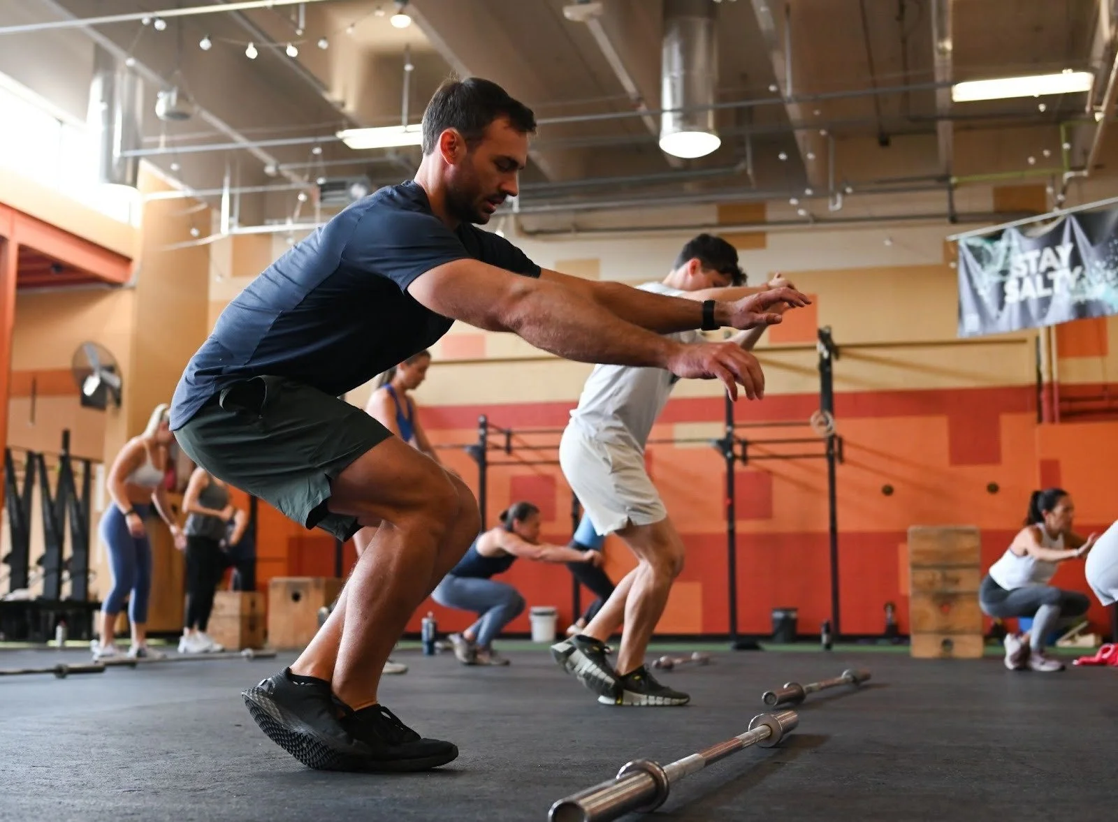 CrossFit endurance workout