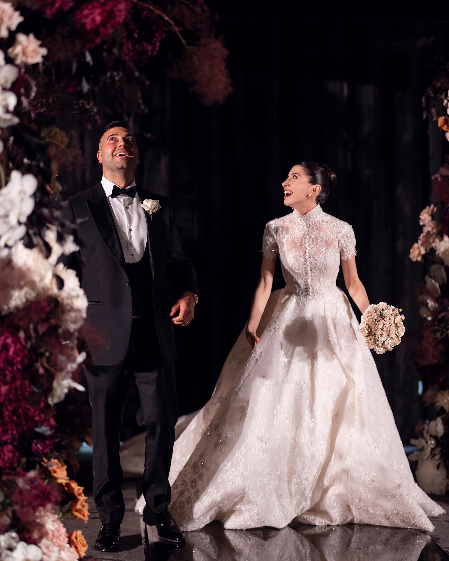 The reactions that say it all 🤍 The Hazzouri&rsquo;s

Styling + Coordination @kaileykirkeventsandweddings 

Photography @georgejohnphotography Video @saltatelier_wedding Gown @steven_khalil Hair @dodiejayhair Makeup @tannia_t_mua Florals @montana__f