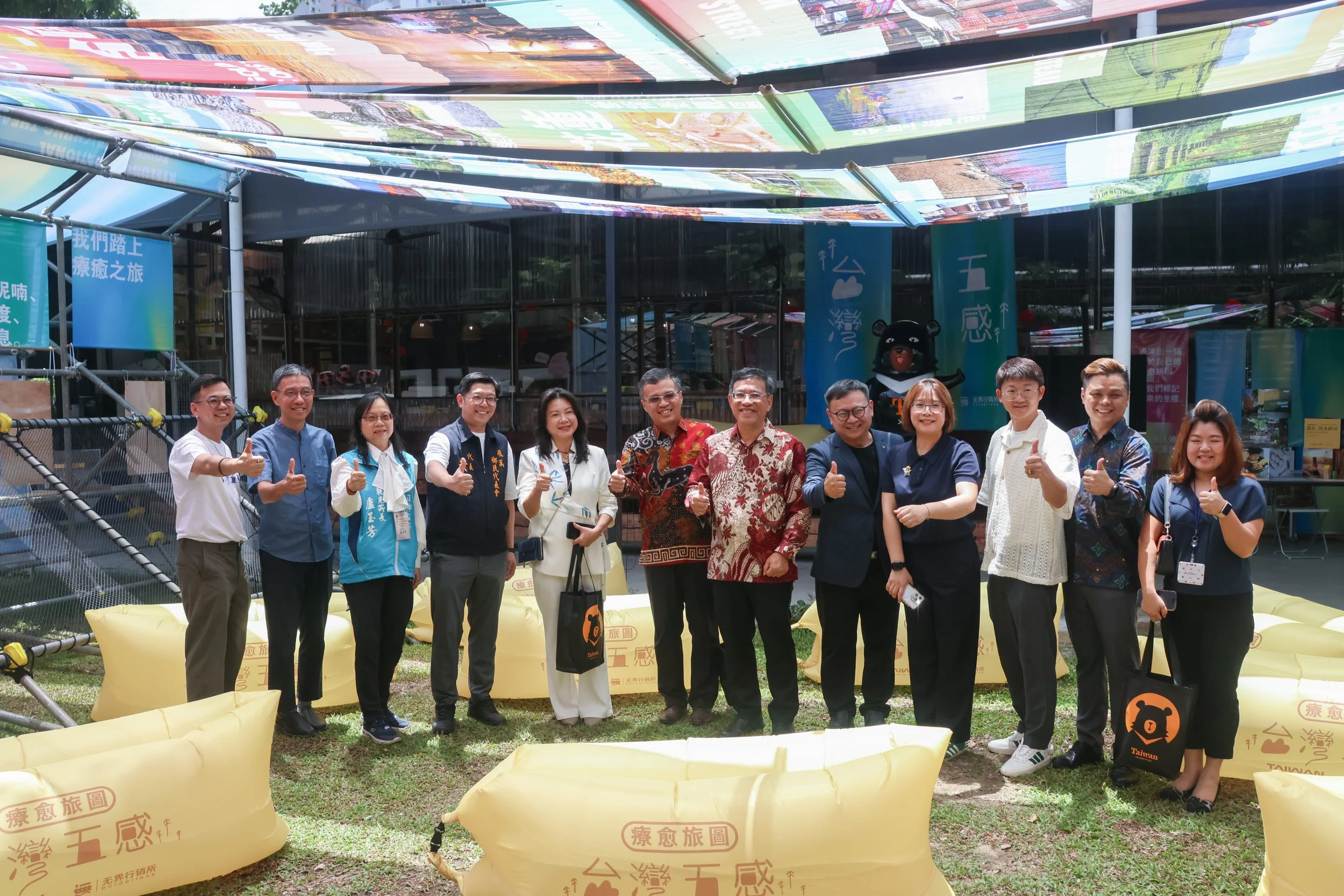 3.台湾宜兰县礁溪乡公所日前组团到槟城拜会行政议员，同时参与台湾观光署驻吉隆坡办事处和无界行销所举办的台湾五感4.0推广活动.jpg